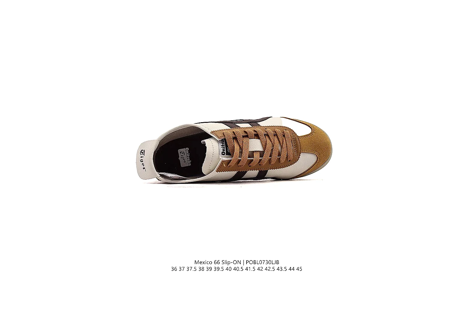 kakosheetbase.com Onitsuka Tiger Cream Brown Mexico 66 1198 Cream Brown low-top product image thumbnail 3