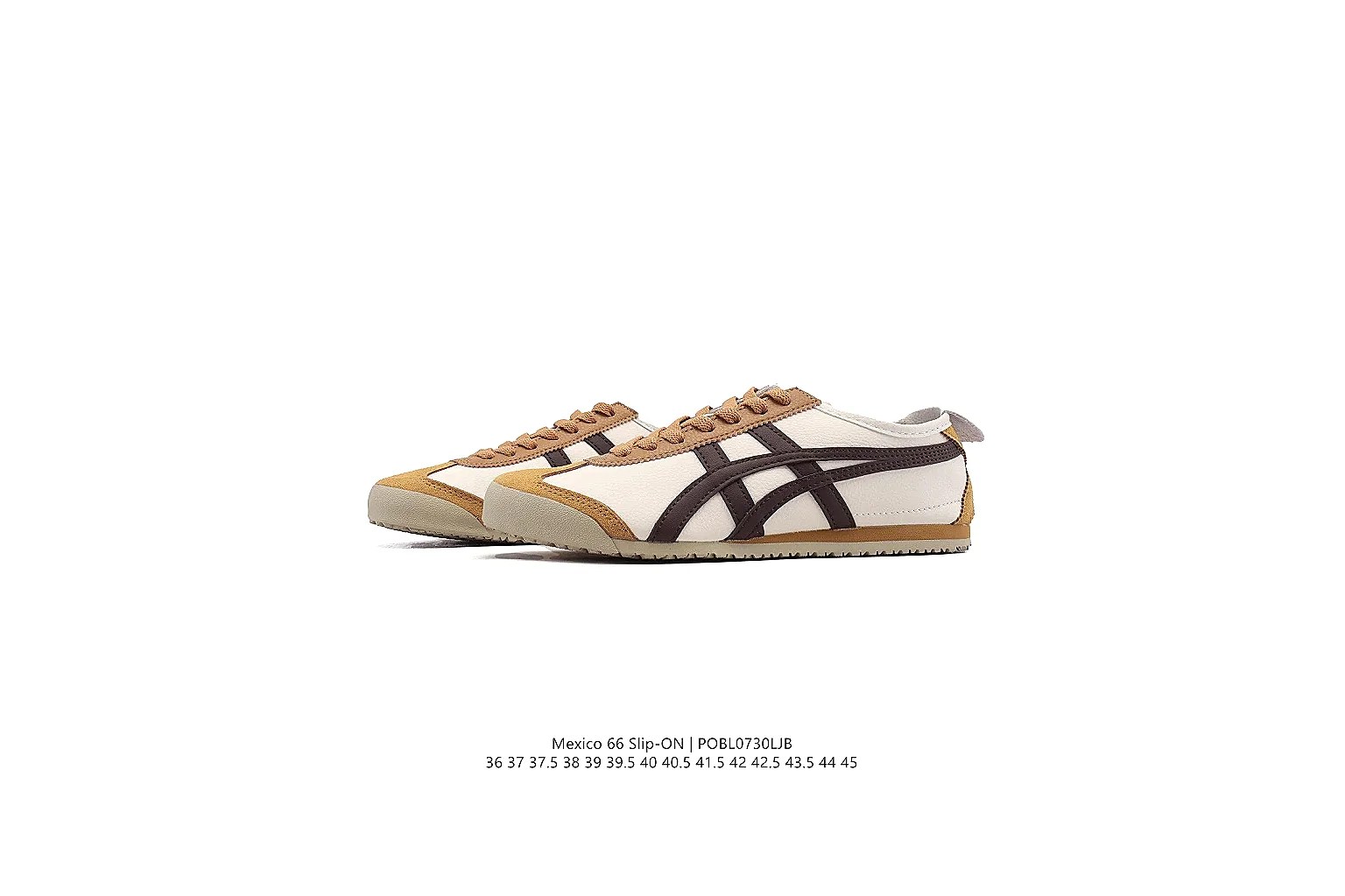 kakosheetbase.com Onitsuka Tiger Cream Brown Mexico 66 1198 Cream Brown low-top product image thumbnail 6