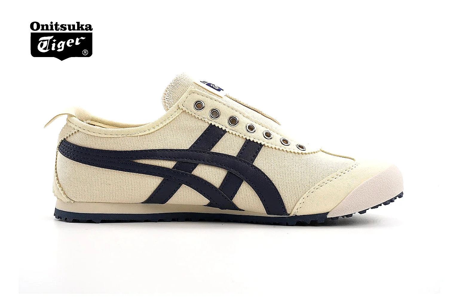 kakosheetbase.com Onitsuka Tiger Cream Navy Mexico 66 7897 Cream Navy low-top product image thumbnail 6