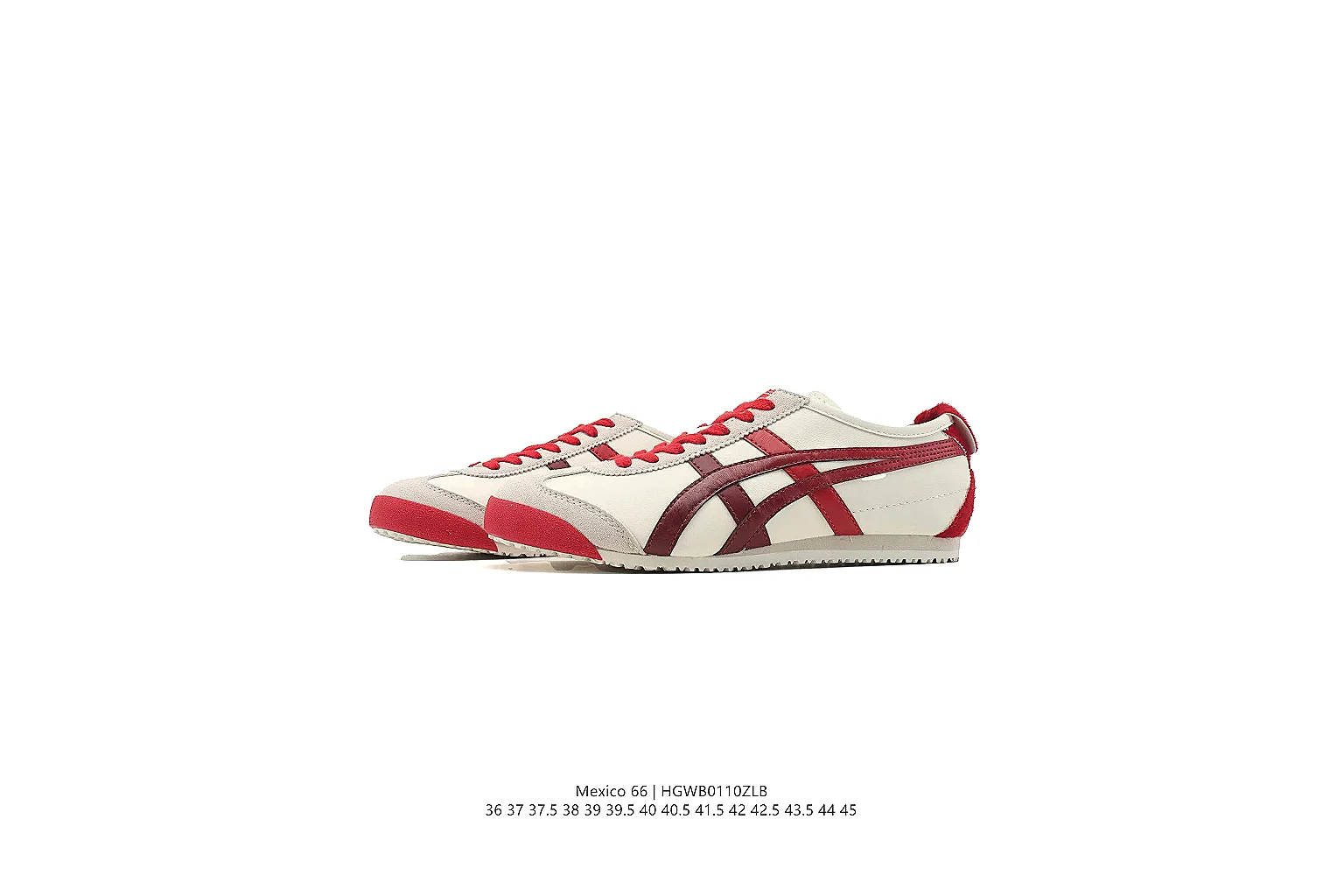 kakosheetbase.com Onitsuka Tiger White Red Mexico 66 0952 White Red low-top product image thumbnail 6
