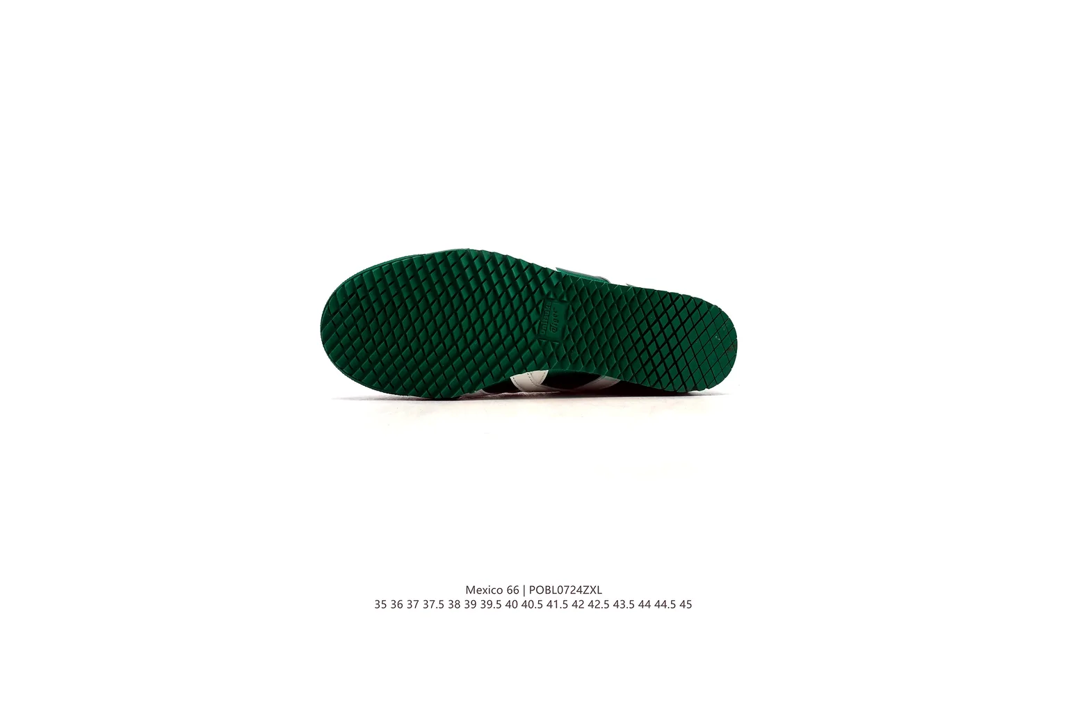 Onitsuka Tiger Mexico 66 Green White slim retro low top six photo view