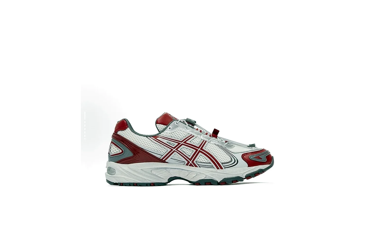 Onitsuka Tiger Mexico 66 White Red Green slim retro low top six photo view thumbnail 6