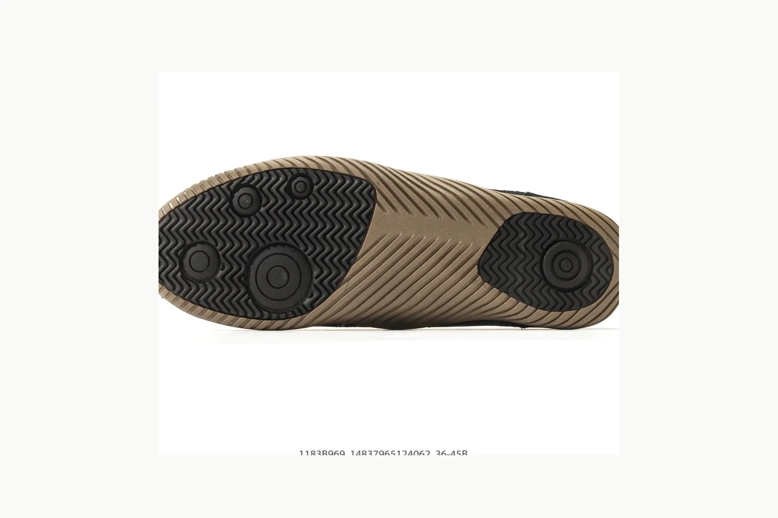 Onitsuka Tiger Black Gum Sneaker Sheetbase record image with black gum black gum retro low-top with mixed upper and low top shape thumbnail 3