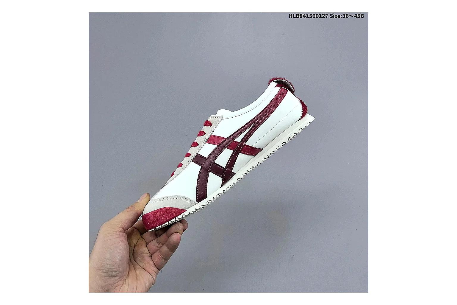 Casual Low-Top Sneaker 0950 spreadsheet record image with casual low-top sneaker with clean paneling, textured upper and six-view gallery for daily streetwear styling plus side-profile shape, upper panel lines, and outsole detail thumbnail 6