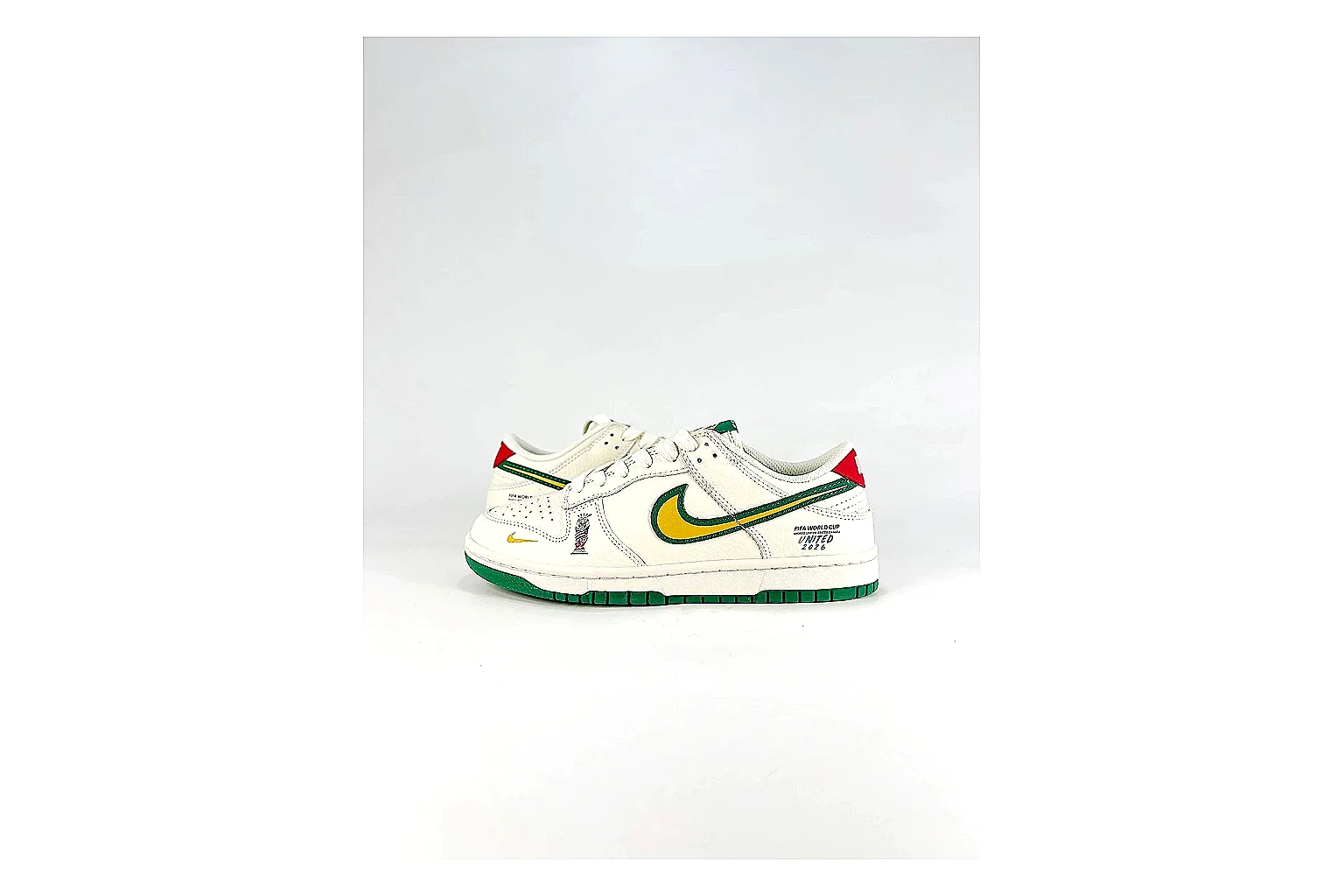 Casual Low-Top Sneaker 5184 Sheetbase record image with red casual low-top with mixed-material upper and low-profile shape