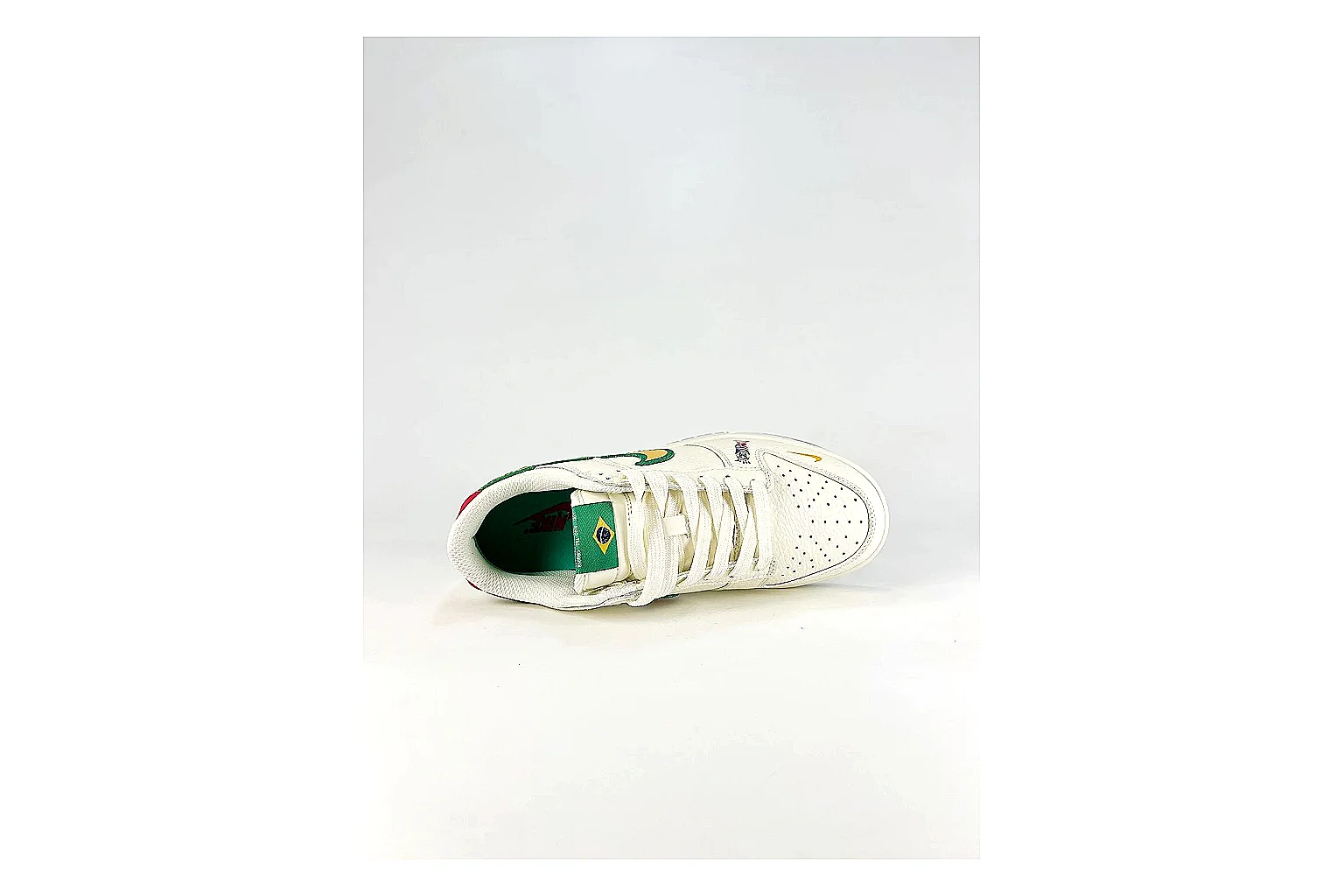 Casual Low-Top Sneaker 5184 Sheetbase record image with red casual low-top with mixed-material upper and low-profile shape thumbnail 2