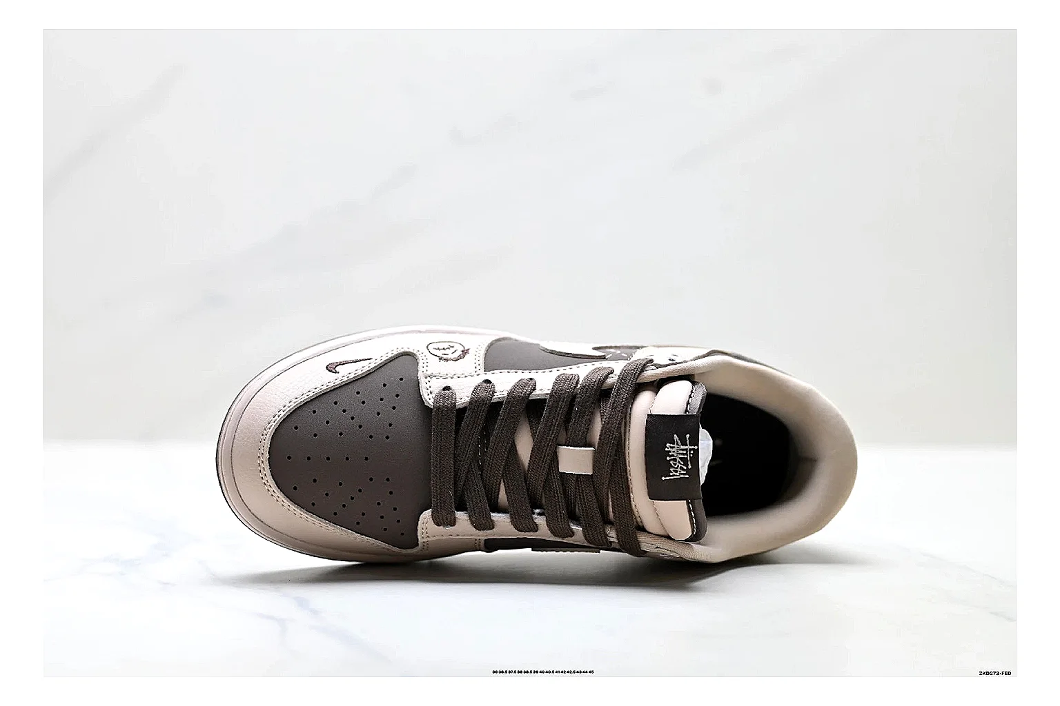 Casual Low-Top Sneaker 5196 Sheetbase record image with red casual low-top with mixed-material upper and low-profile shape thumbnail 2