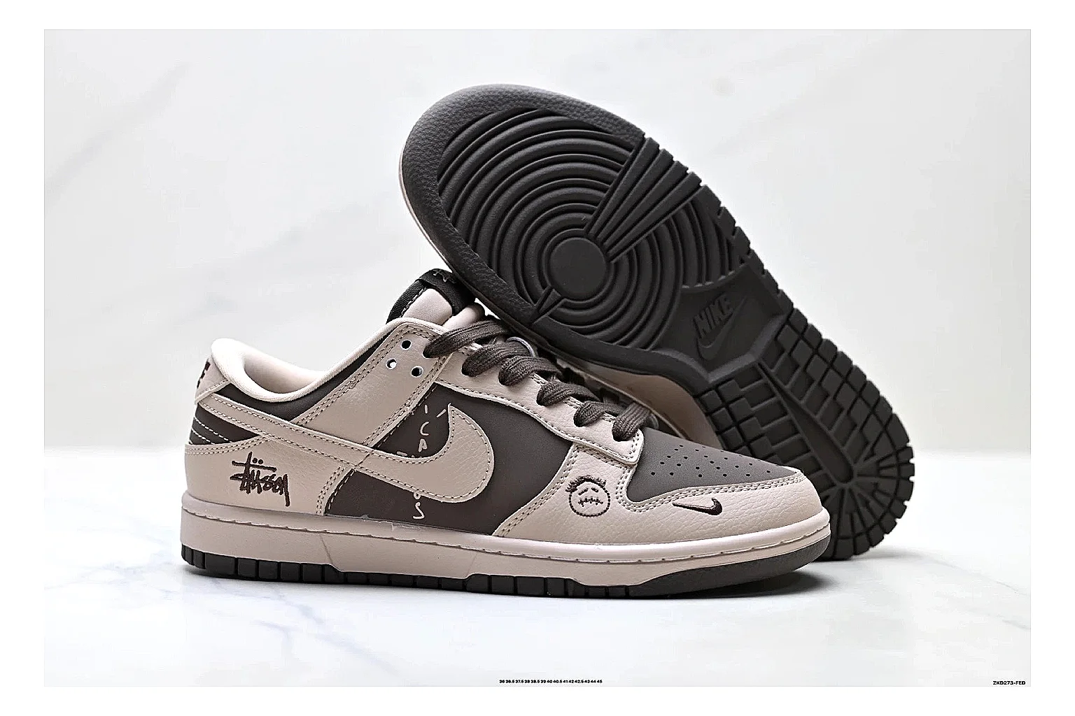 Casual Low-Top Sneaker 5196 Sheetbase record image with red casual low-top with mixed-material upper and low-profile shape thumbnail 5
