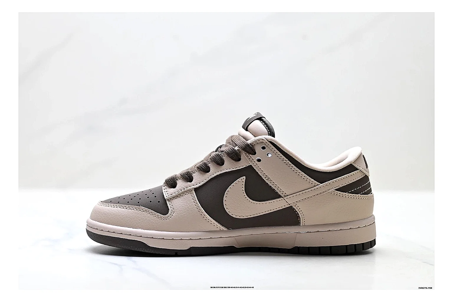 Casual Low-Top Sneaker 5196 Sheetbase record image with red casual low-top with mixed-material upper and low-profile shape thumbnail 6