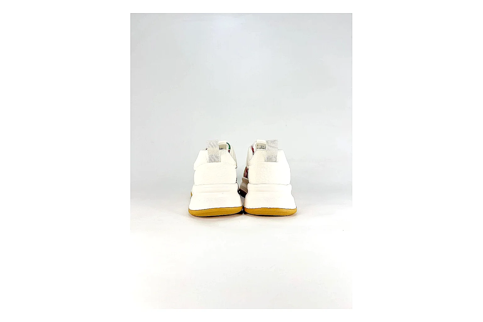 Casual Low-Top Sneaker 5251 Sheetbase record image with red casual low-top with mixed-material upper and low-profile shape thumbnail 3