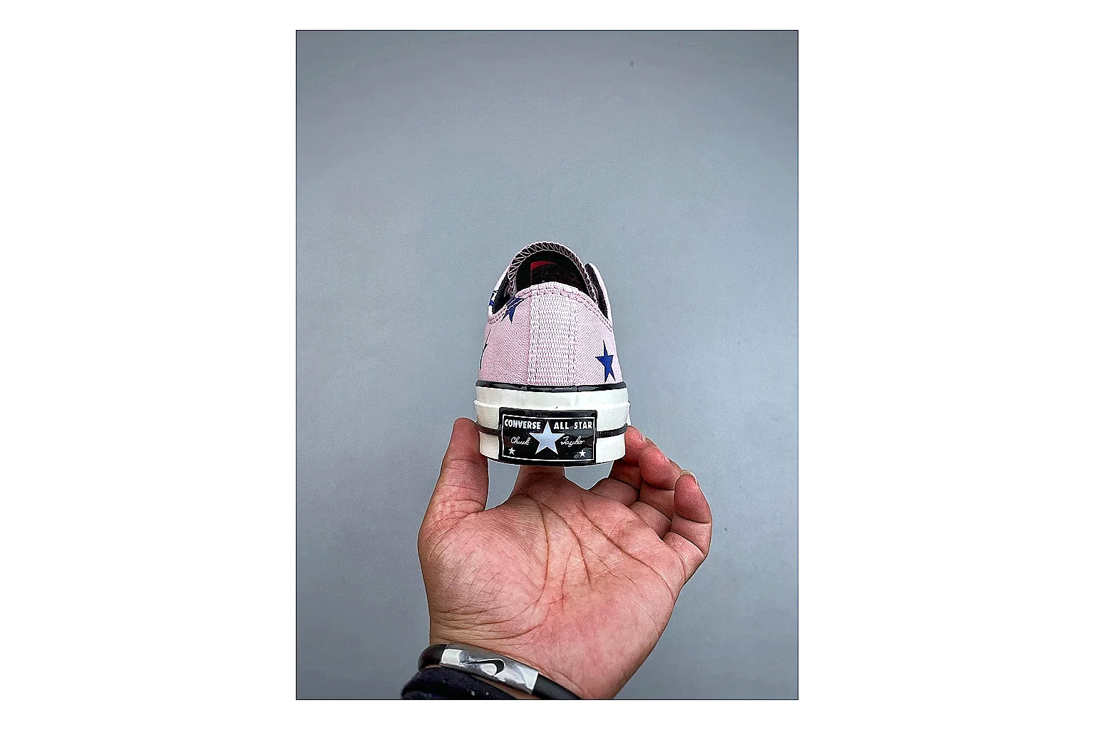Casual Low-Top Sneaker 5258 Sheetbase record image with red casual low-top with mixed-material upper and low-profile shape thumbnail 2