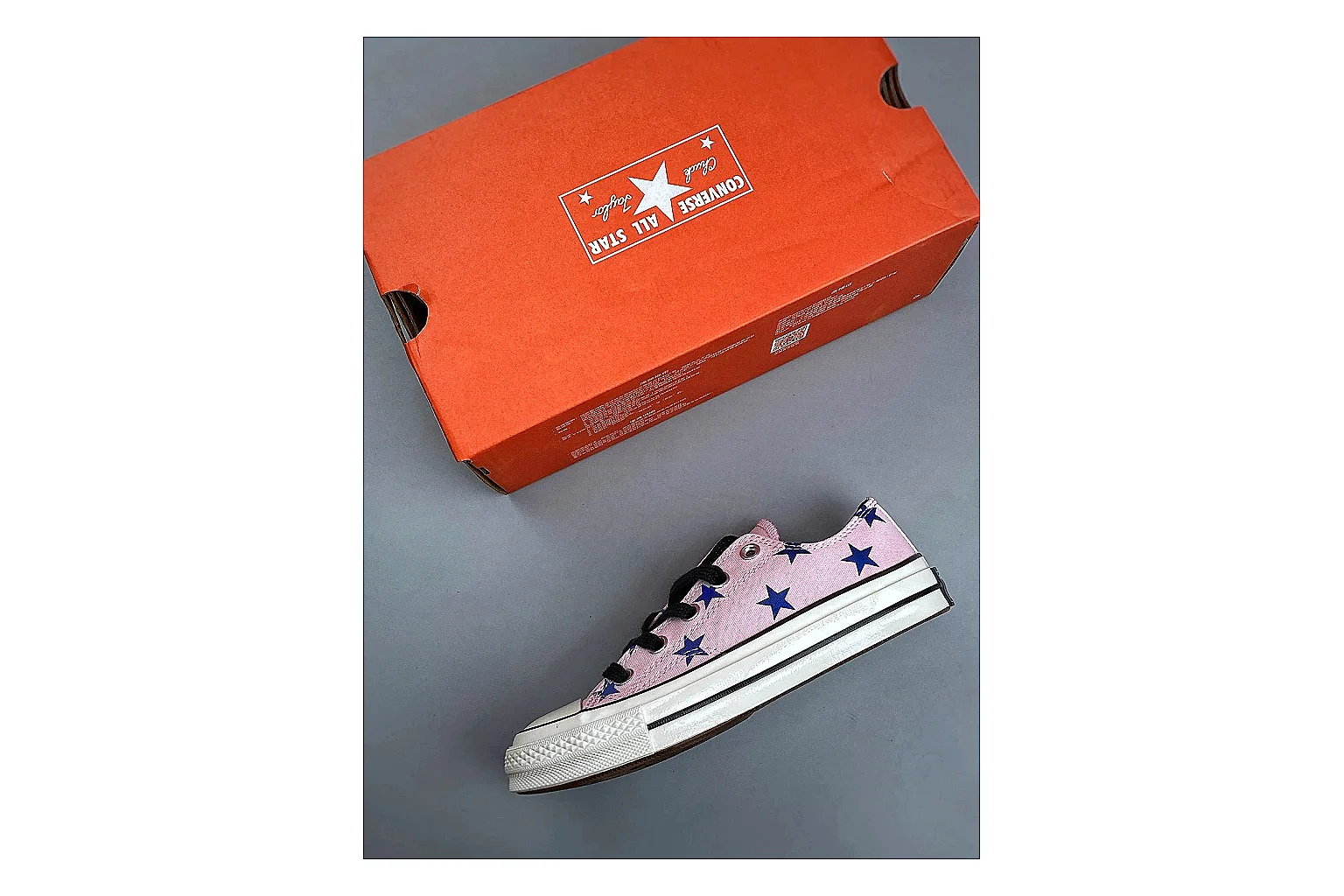 Casual Low-Top Sneaker 5258 Sheetbase record image with red casual low-top with mixed-material upper and low-profile shape thumbnail 6
