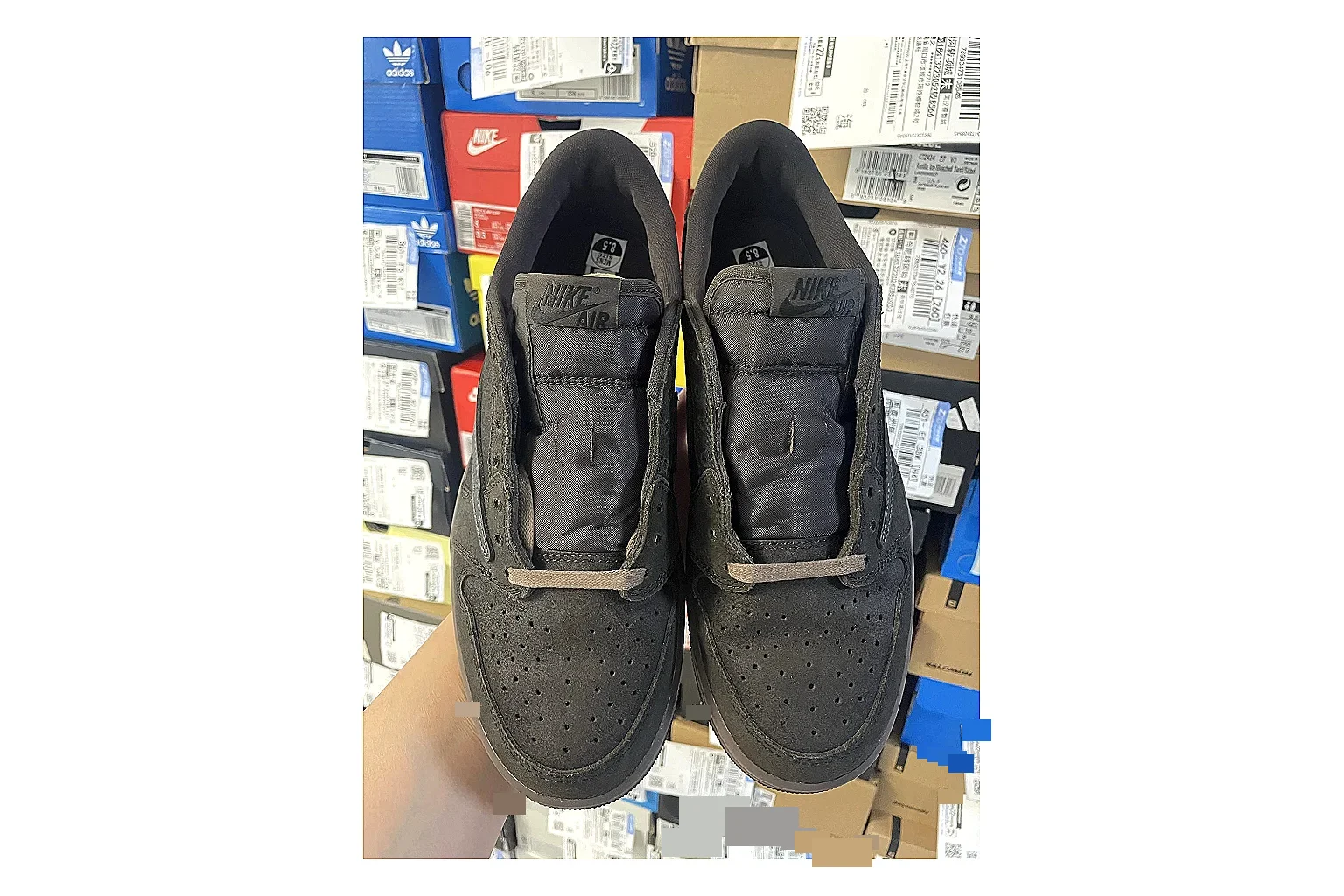 Casual Low-Top Sneaker 6647 Sheetbase record image with red casual low-top with mixed-material upper and low-profile shape