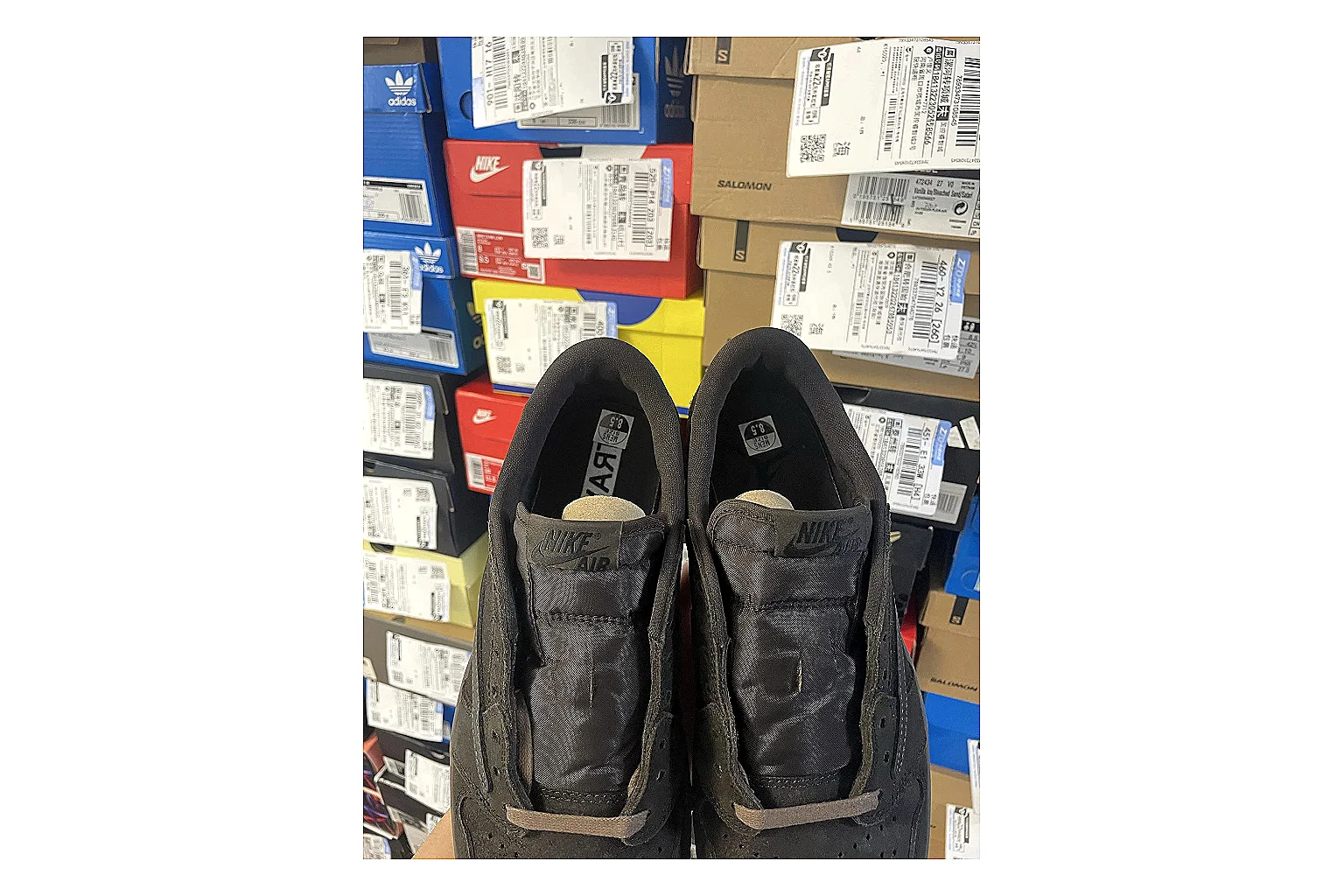 Casual Low-Top Sneaker 6647 Sheetbase record image with red casual low-top with mixed-material upper and low-profile shape thumbnail 6