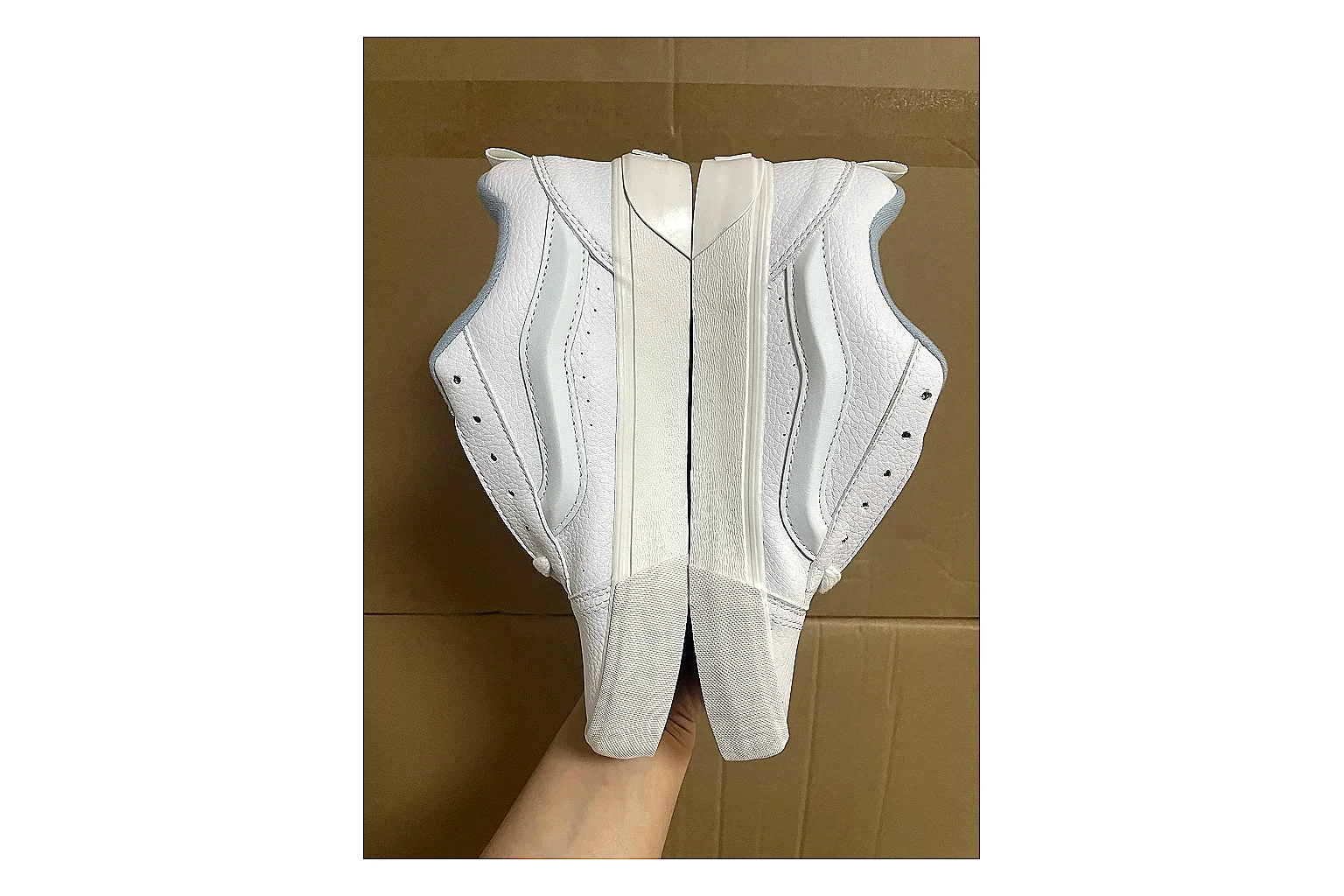 Casual Low-Top Sneaker 7578 Sheetbase record image with red casual low-top with mixed-material upper and low-profile shape thumbnail 6