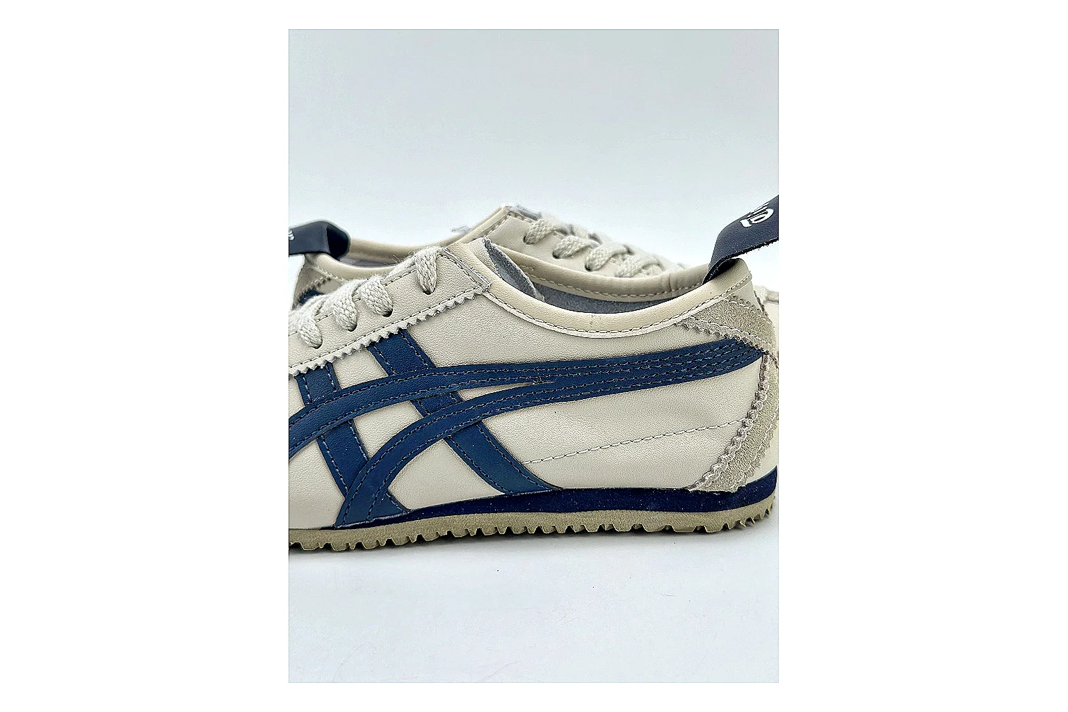 Casual Low-Top Sneaker 9736 spreadsheet record image with casual low-top sneaker with clean paneling, textured upper and six-view gallery for daily streetwear styling plus side-profile shape, upper panel lines, and outsole detail thumbnail 4