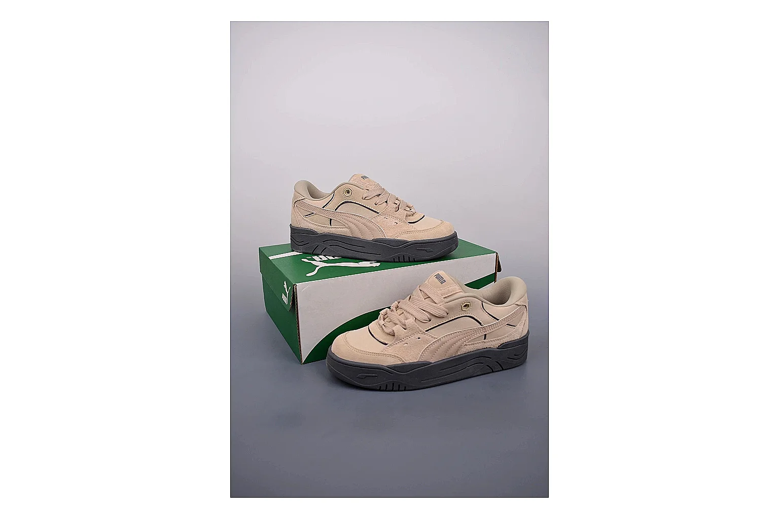 Casual Low-Top Sneaker 9750 Sheetbase record image with red casual low-top with mixed-material upper and low-profile shape thumbnail 5