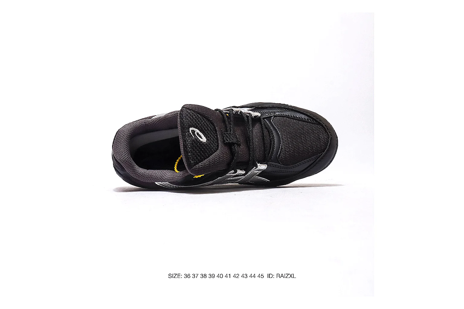 Other Chunky Runner Black Gray Sneakers 6447 spreadsheet gallery image for SKU tracking thumbnail 4