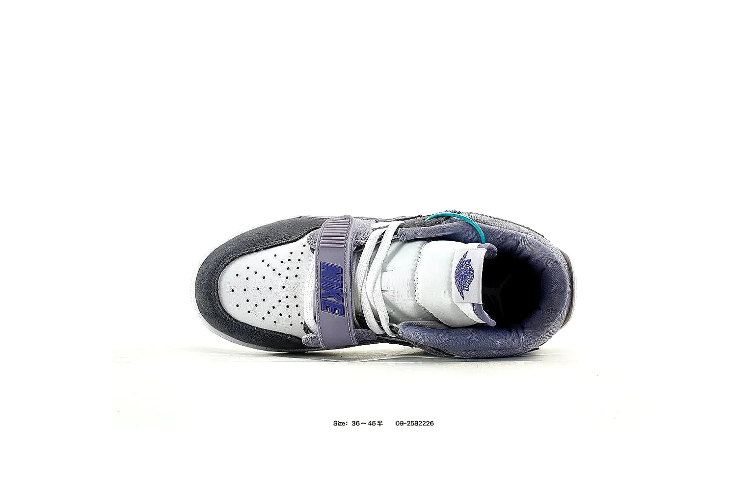 Other High Top Sneaker White Gray Sneakers 5372 spreadsheet gallery image for SKU tracking thumbnail 4