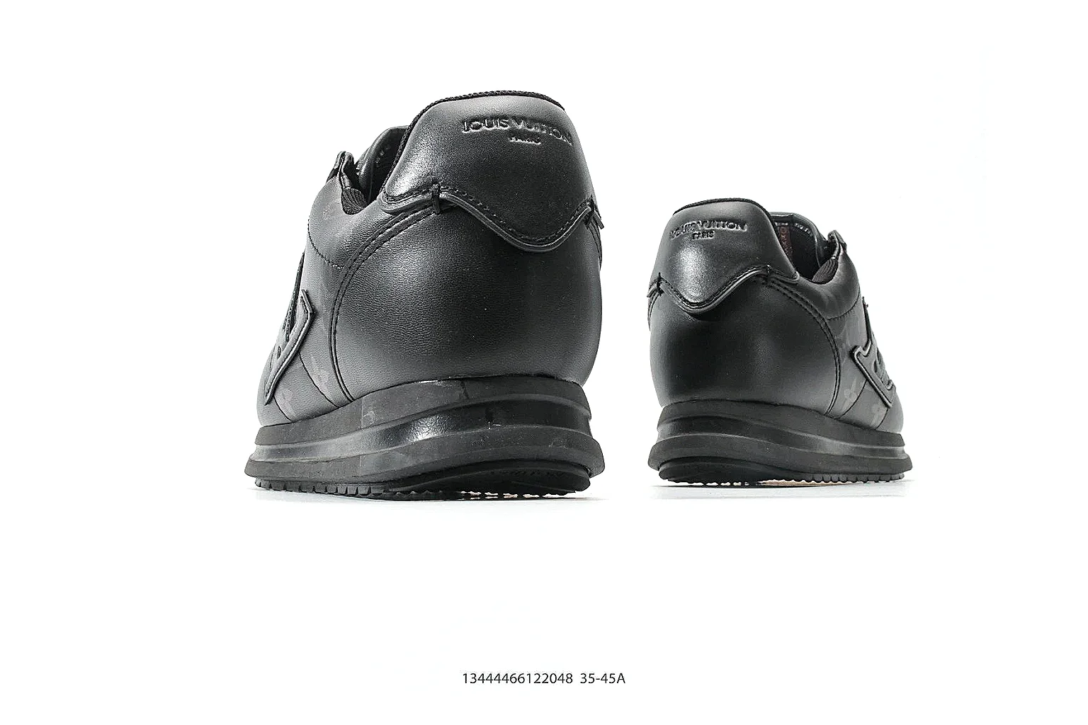 Other leather trainer Black 8346 spreadsheet record note six-photo gallery thumbnail 5