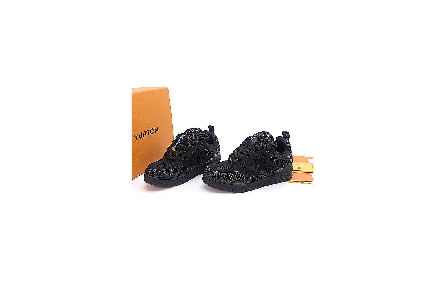 Other Low Top Court Orange White Sneakers 6769 spreadsheet gallery image for SKU tracking thumbnail 4