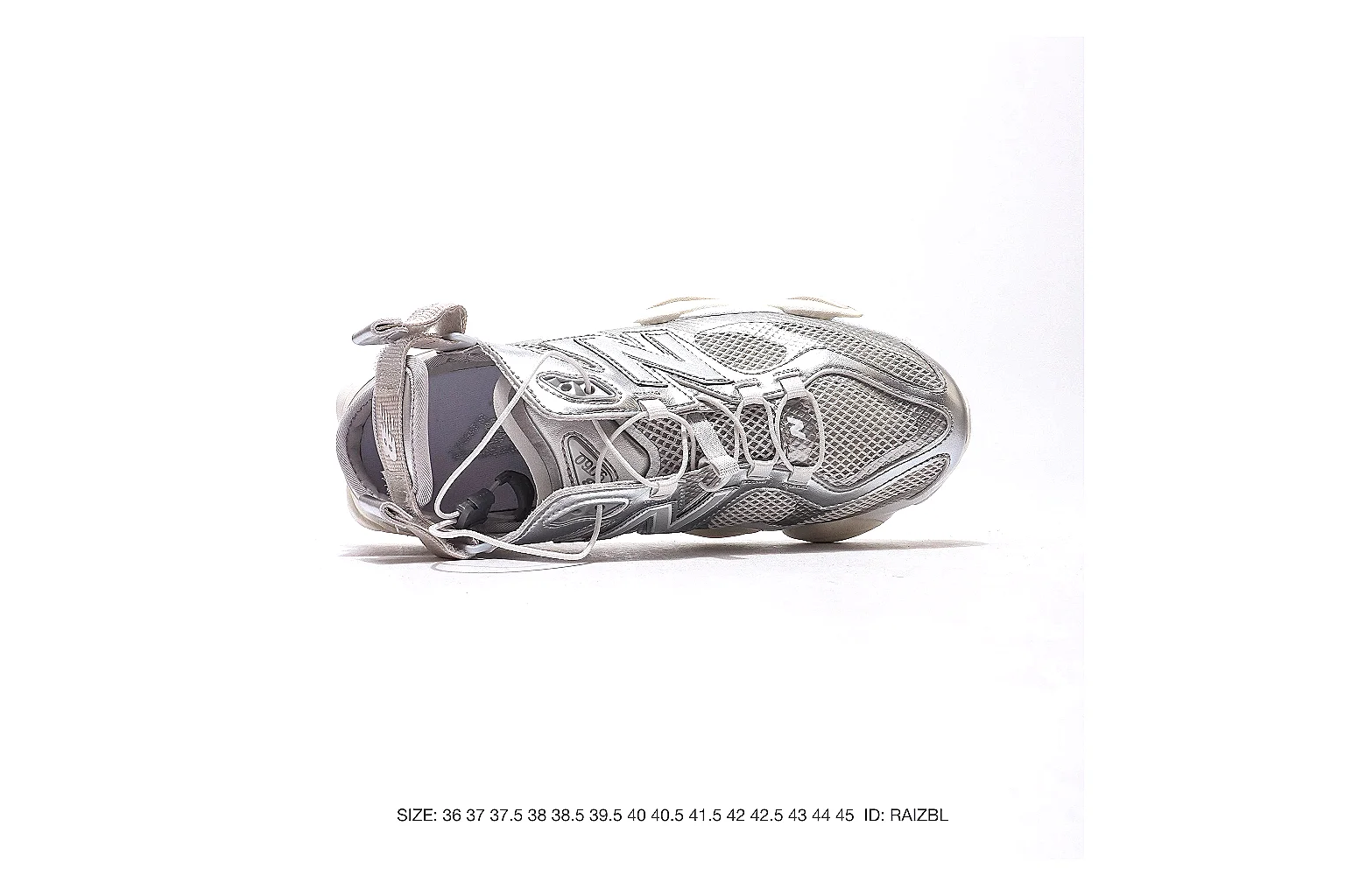 Other Low Top Court White Gray Sneakers 6452 spreadsheet gallery image for SKU tracking thumbnail 4