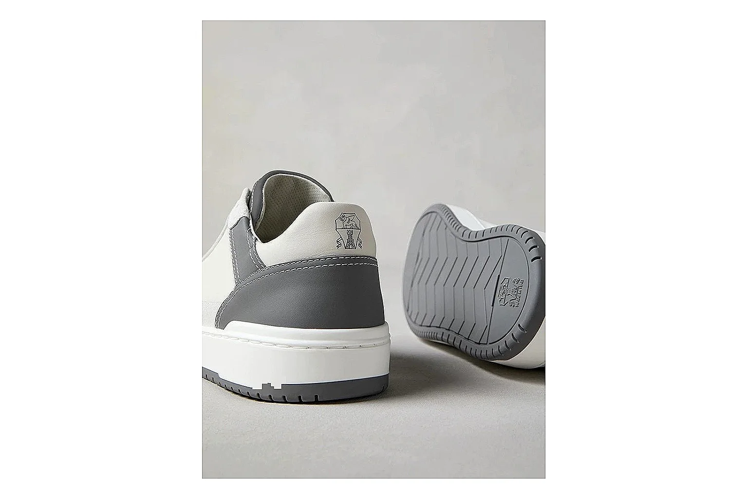 Other minimal low-top White Gray 5766 spreadsheet record six-photo gallery thumbnail 6