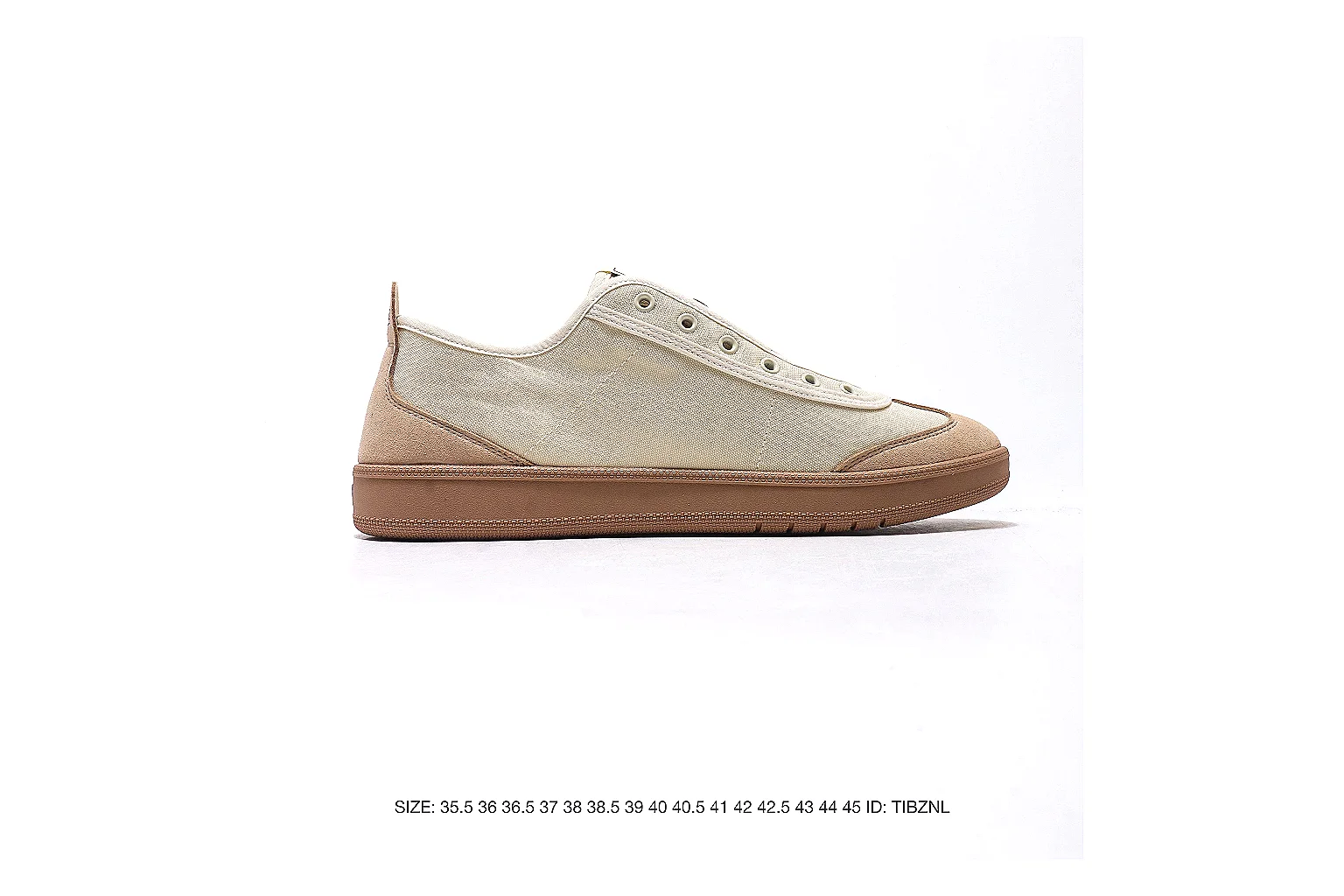 Other Slip On Shoe Cream Brown Sneakers 8969 spreadsheet gallery image for SKU tracking thumbnail 3