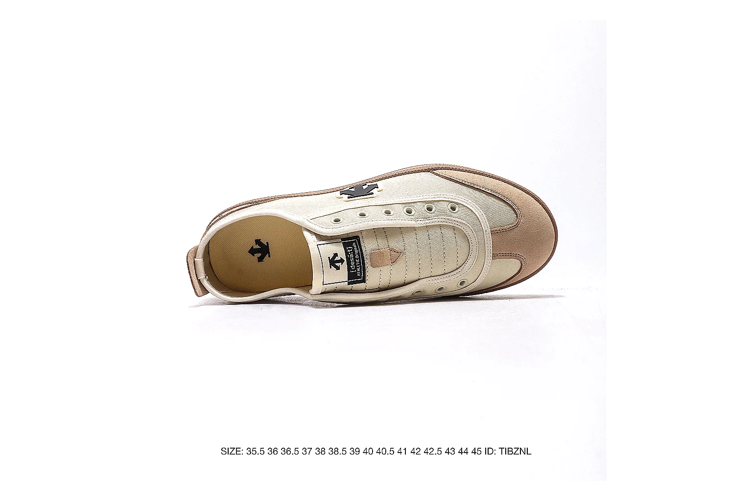 Other Slip On Shoe Cream Brown Sneakers 8969 spreadsheet gallery image for SKU tracking thumbnail 4