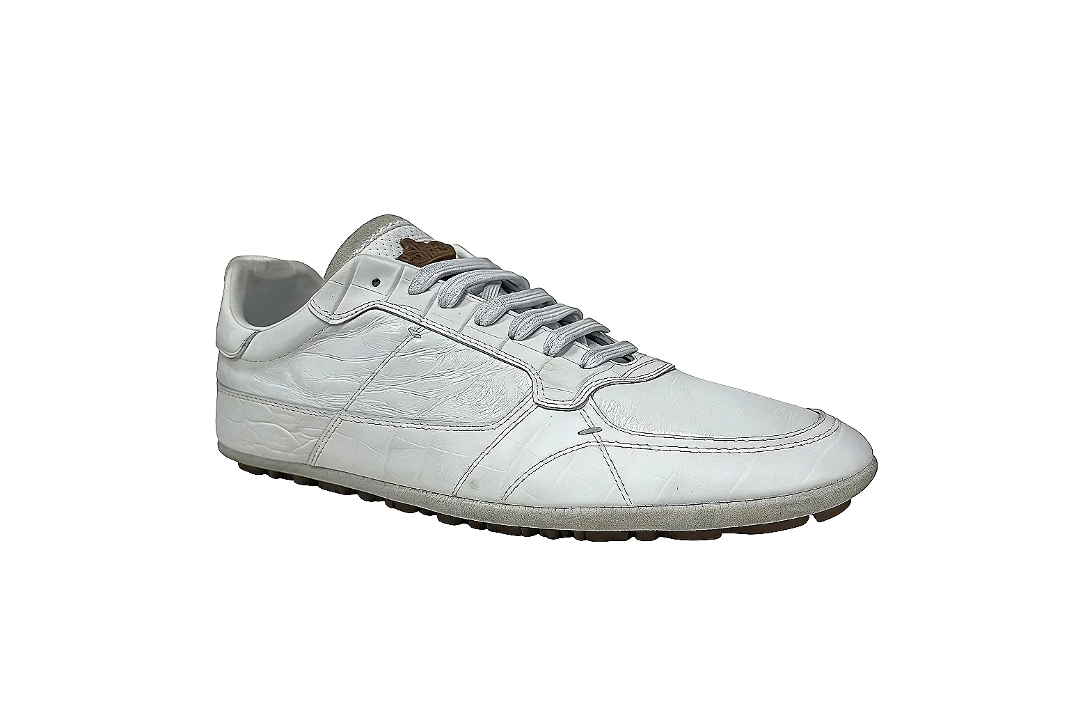 Other white designer low-top White 7802 spreadsheet record six-photo gallery thumbnail 2