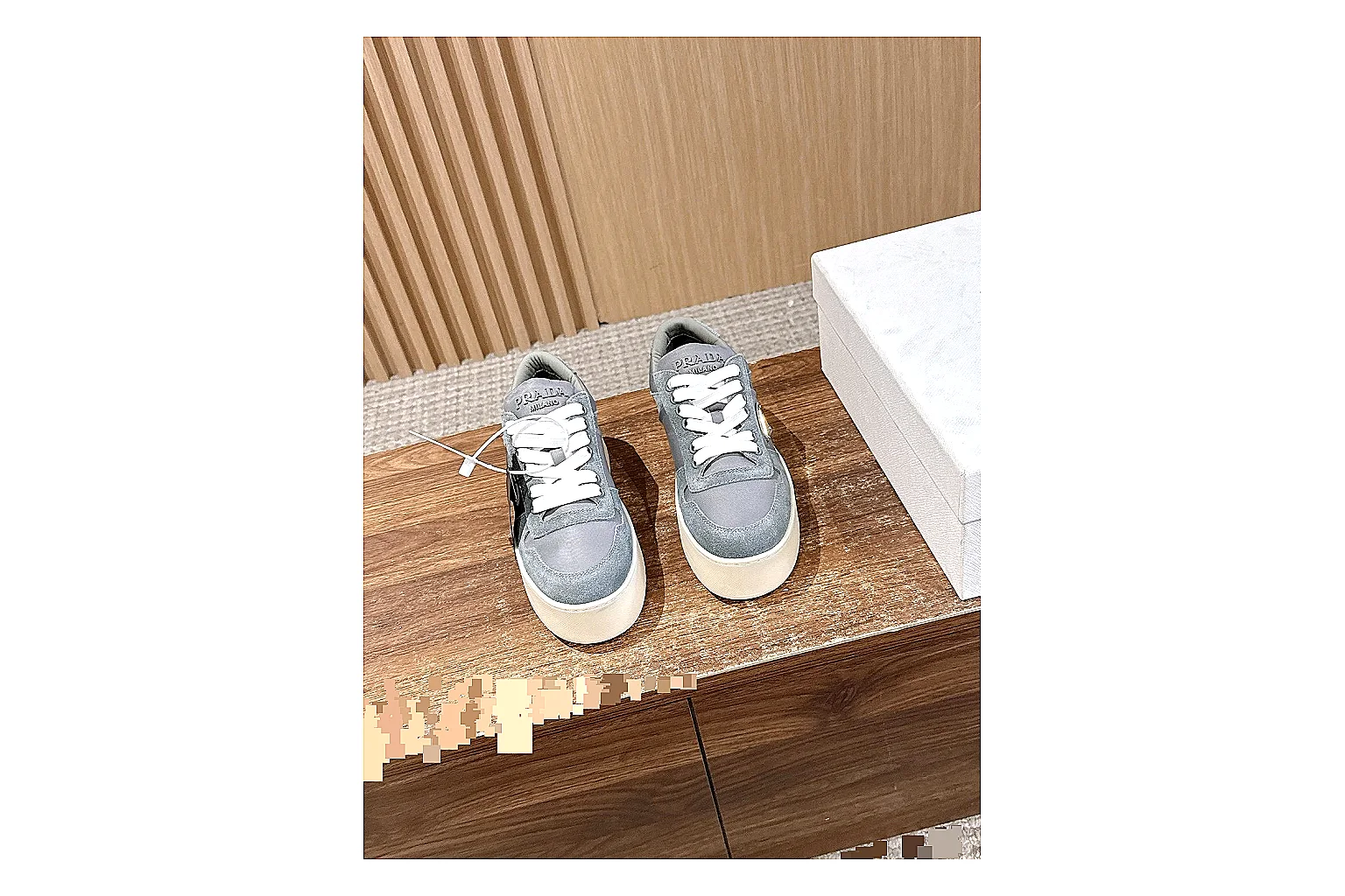 kakosheetbase.com Grey Platform Low 8764 Grey low-top product image