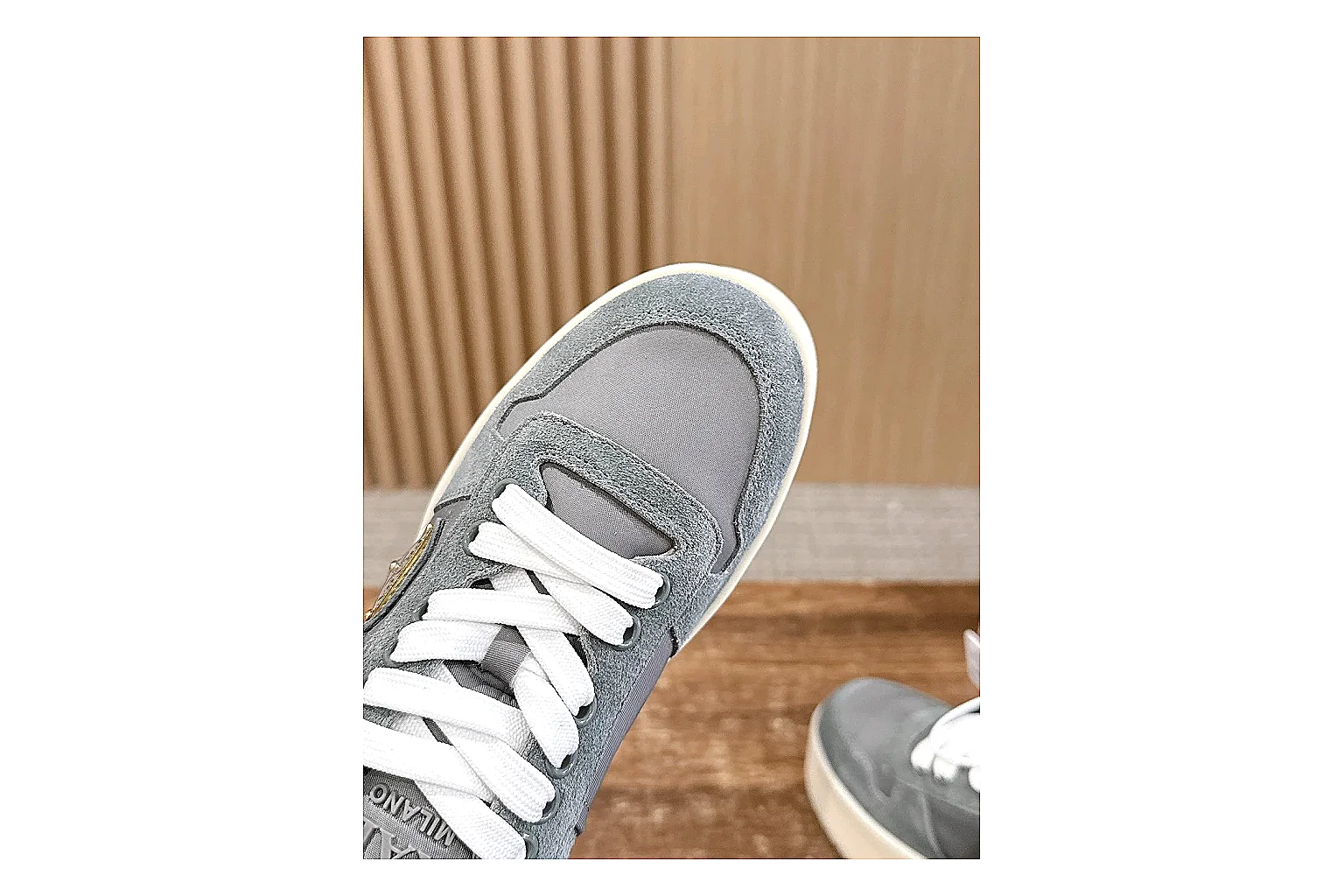 kakosheetbase.com Grey Platform Low 8764 Grey low-top product image thumbnail 5