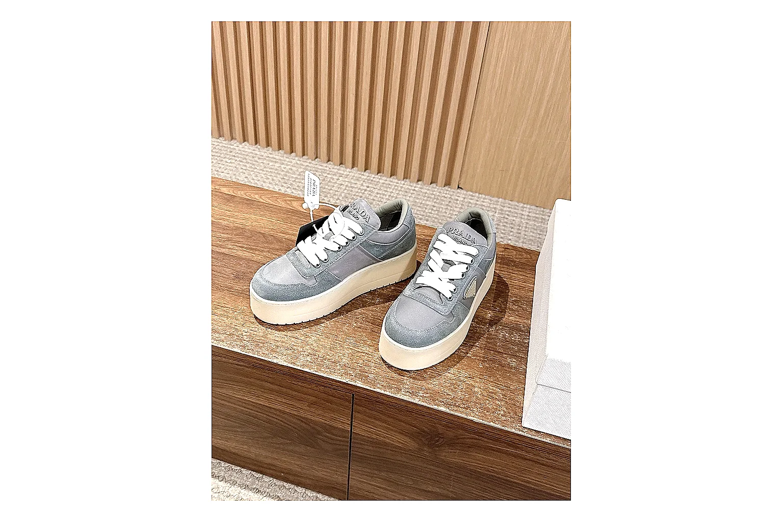 kakosheetbase.com Grey Platform Low 8764 Grey low-top product image thumbnail 6