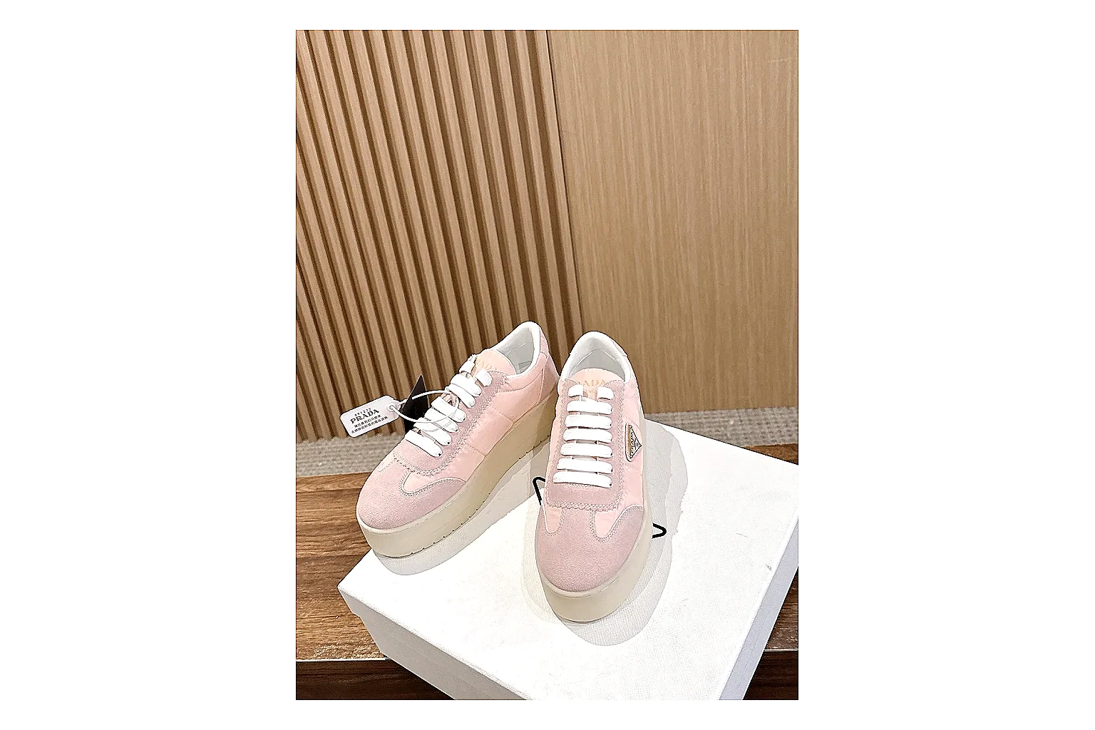 kakosheetbase.com Pink Platform Low 8610 Pink low-top product image thumbnail 3