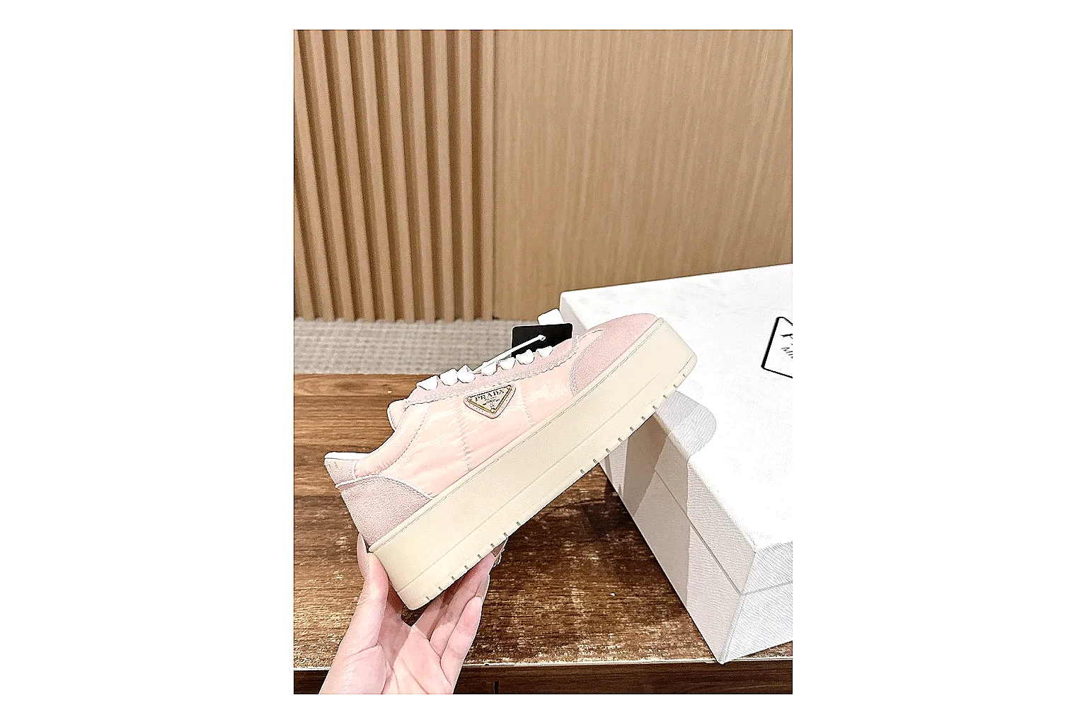 kakosheetbase.com Soft Pink Platform Low 8913 Soft Pink low-top product image thumbnail 4