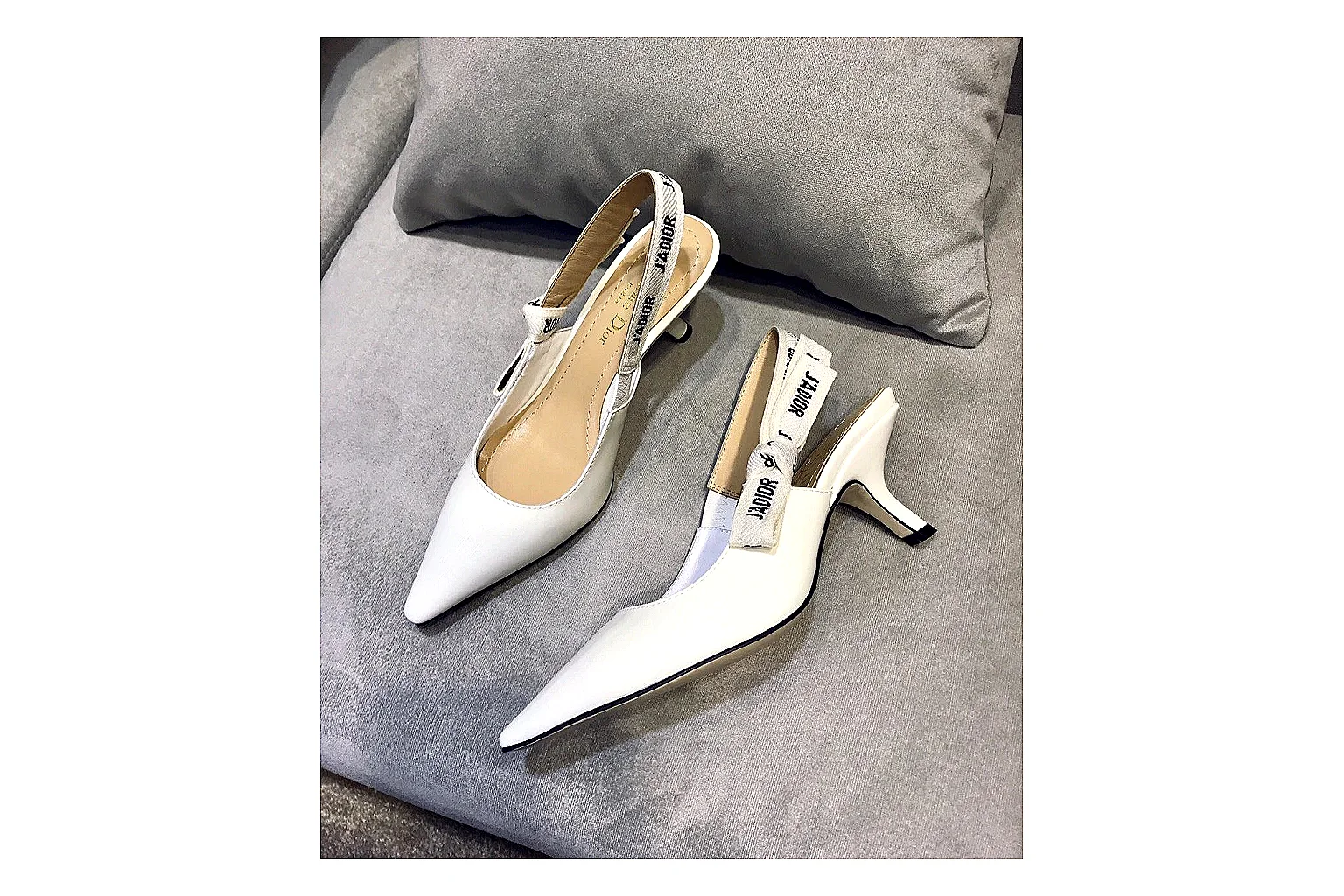 kakosheetbase.com Ivory Gold Pointed Slingback Slingback spreadsheet record six-photo gallery