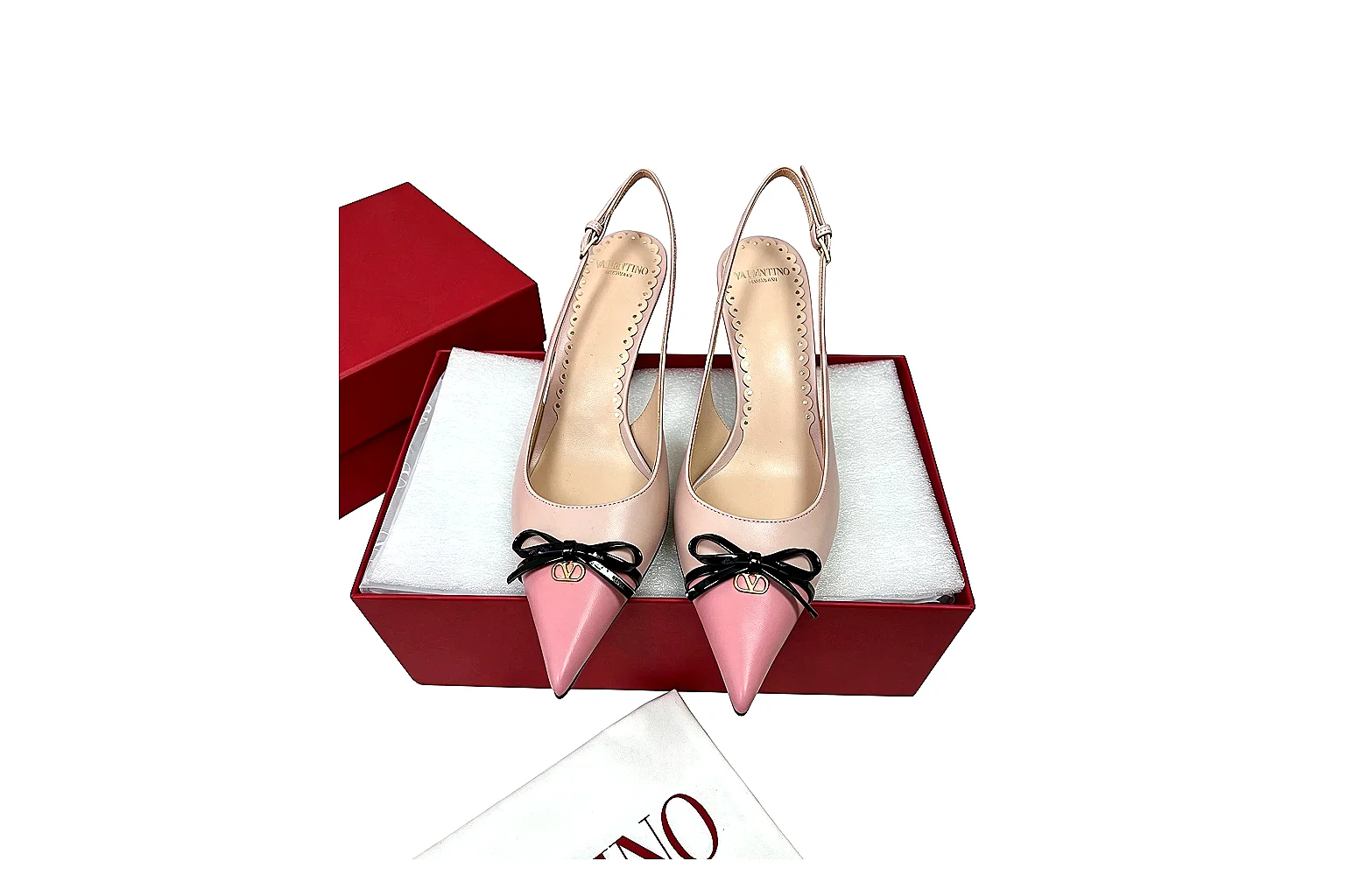 kakosheetbase.com Pink Black Pointed Slingback Slingback spreadsheet record six-photo gallery thumbnail 3