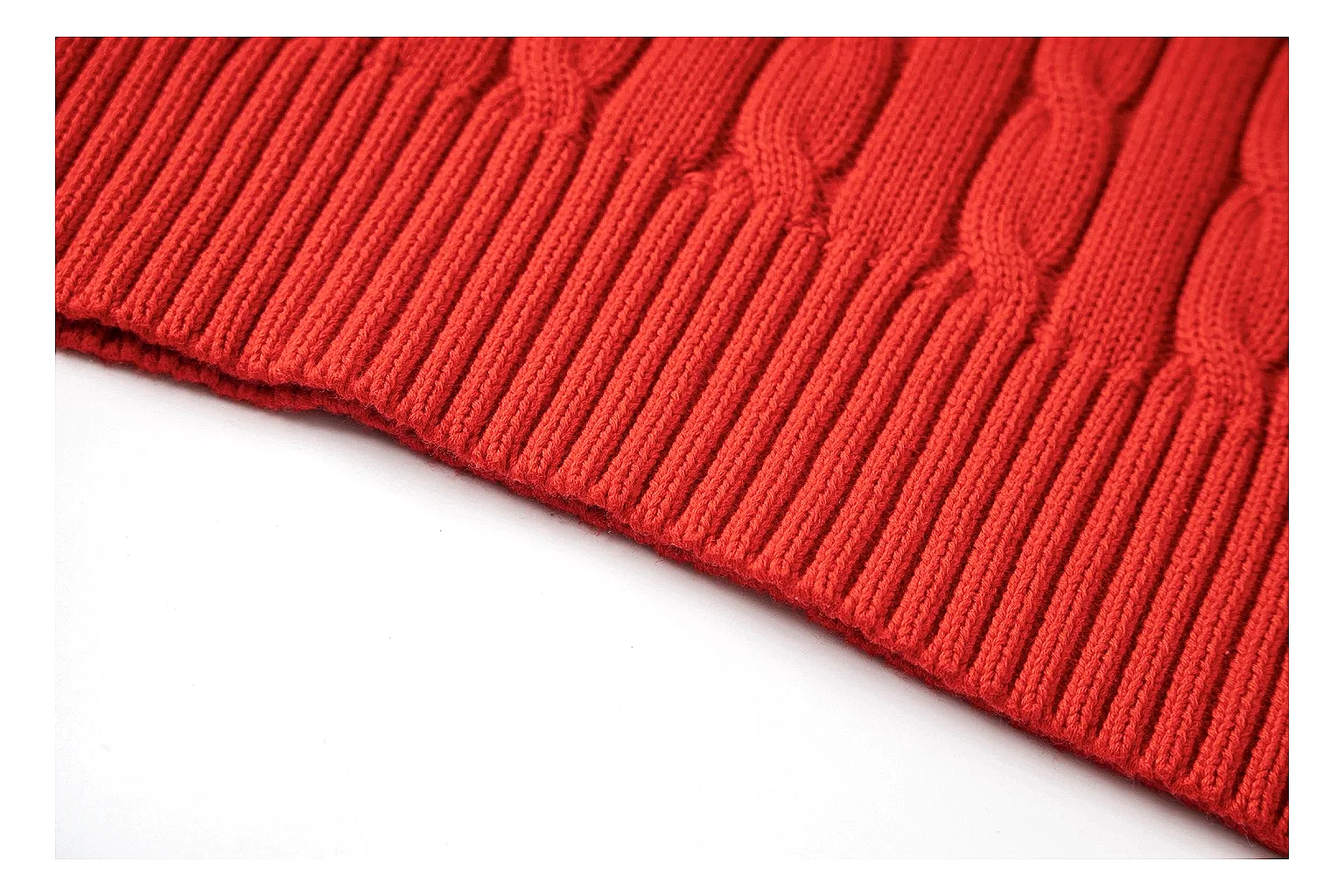 kakosheetbase.com Polo Ralph Lauren Bright Red Cable Knit Polo 0769 Bright Red short-sleeve-knit product image thumbnail 5