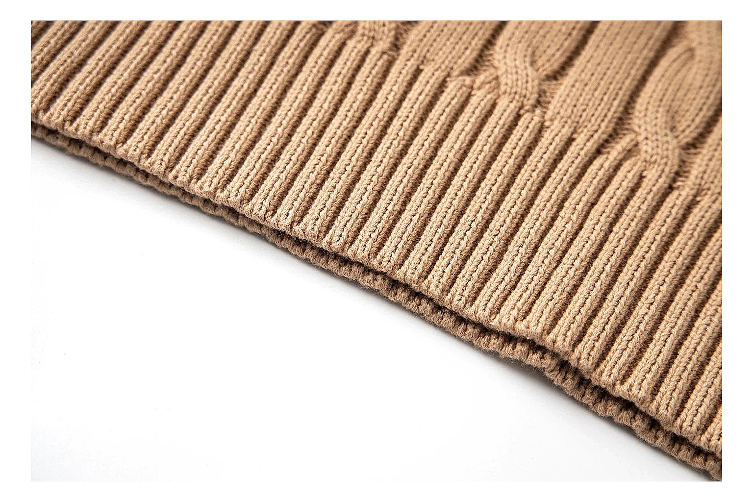 kakosheetbase.com Polo Ralph Lauren Camel Cable Knit Polo 0830 Camel short-sleeve-knit product image thumbnail 5