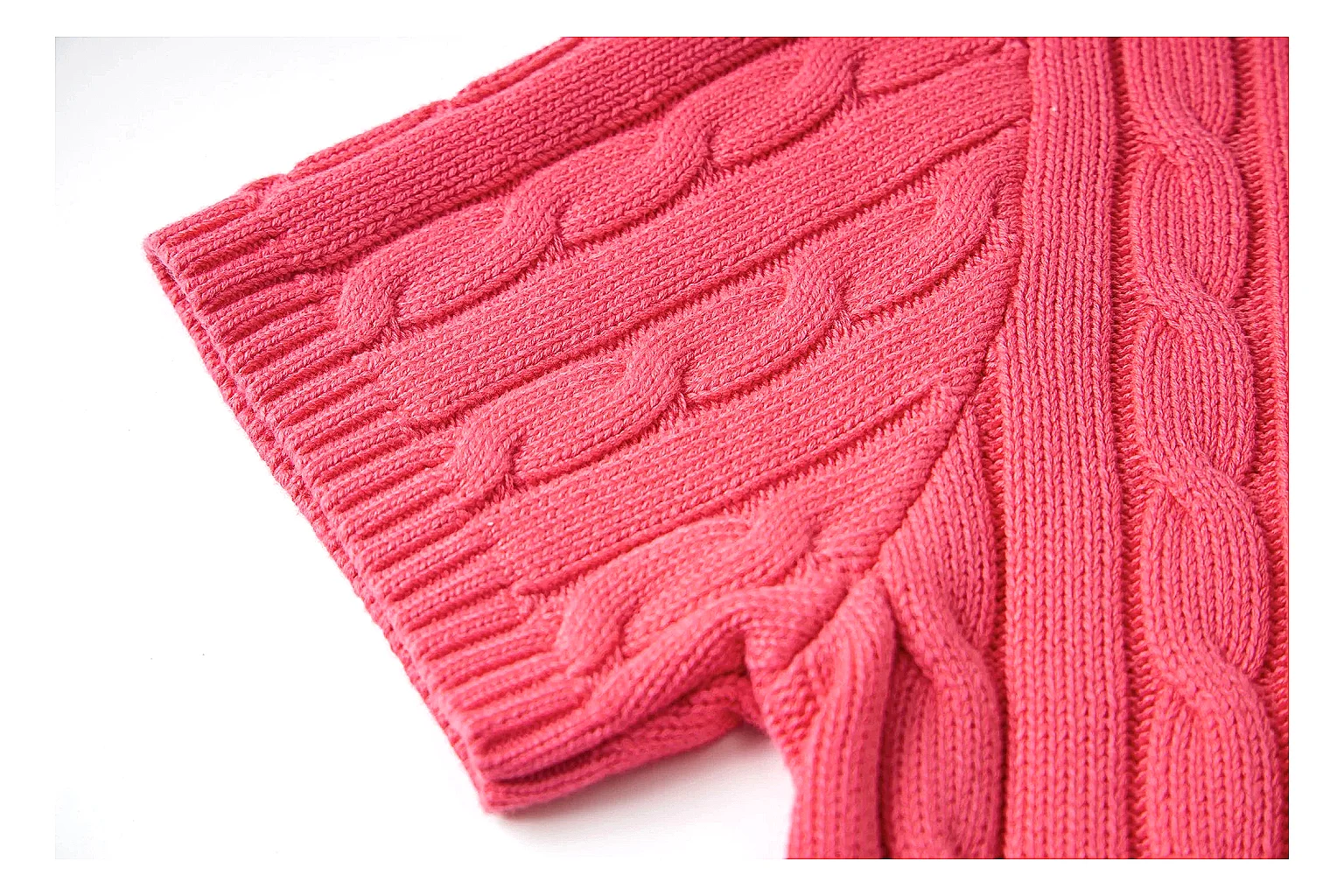 kakosheetbase.com Polo Ralph Lauren Coral Cable Knit Polo 0820 Coral short-sleeve-knit product image thumbnail 3