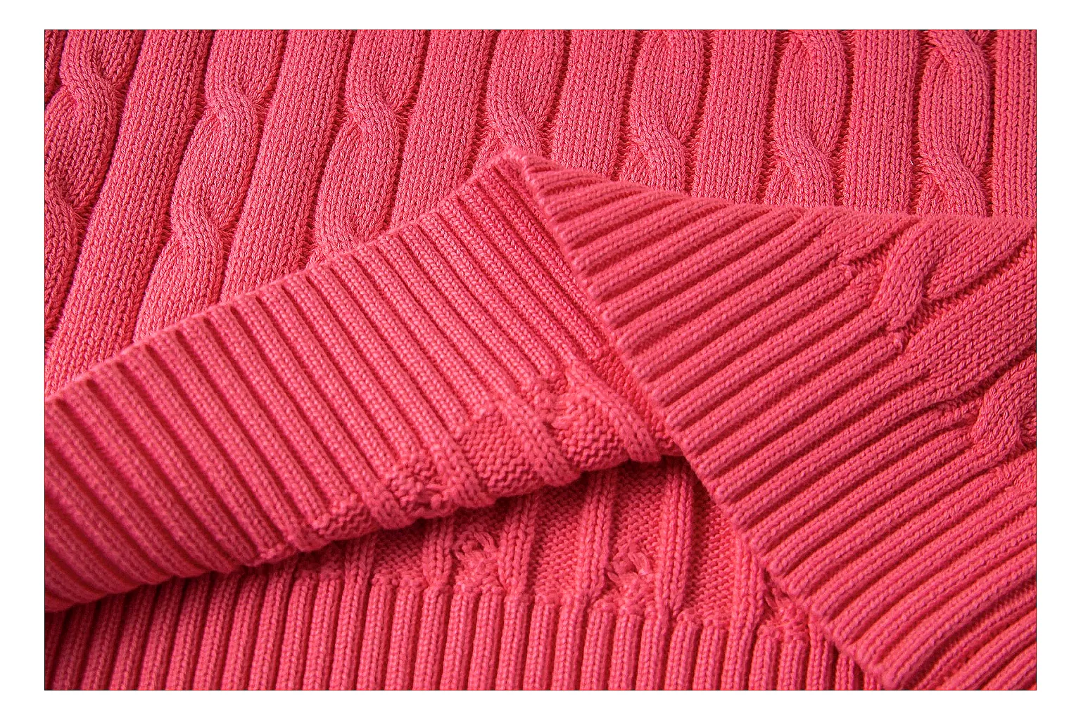 kakosheetbase.com Polo Ralph Lauren Coral Cable Knit Polo 0820 Coral short-sleeve-knit product image thumbnail 4