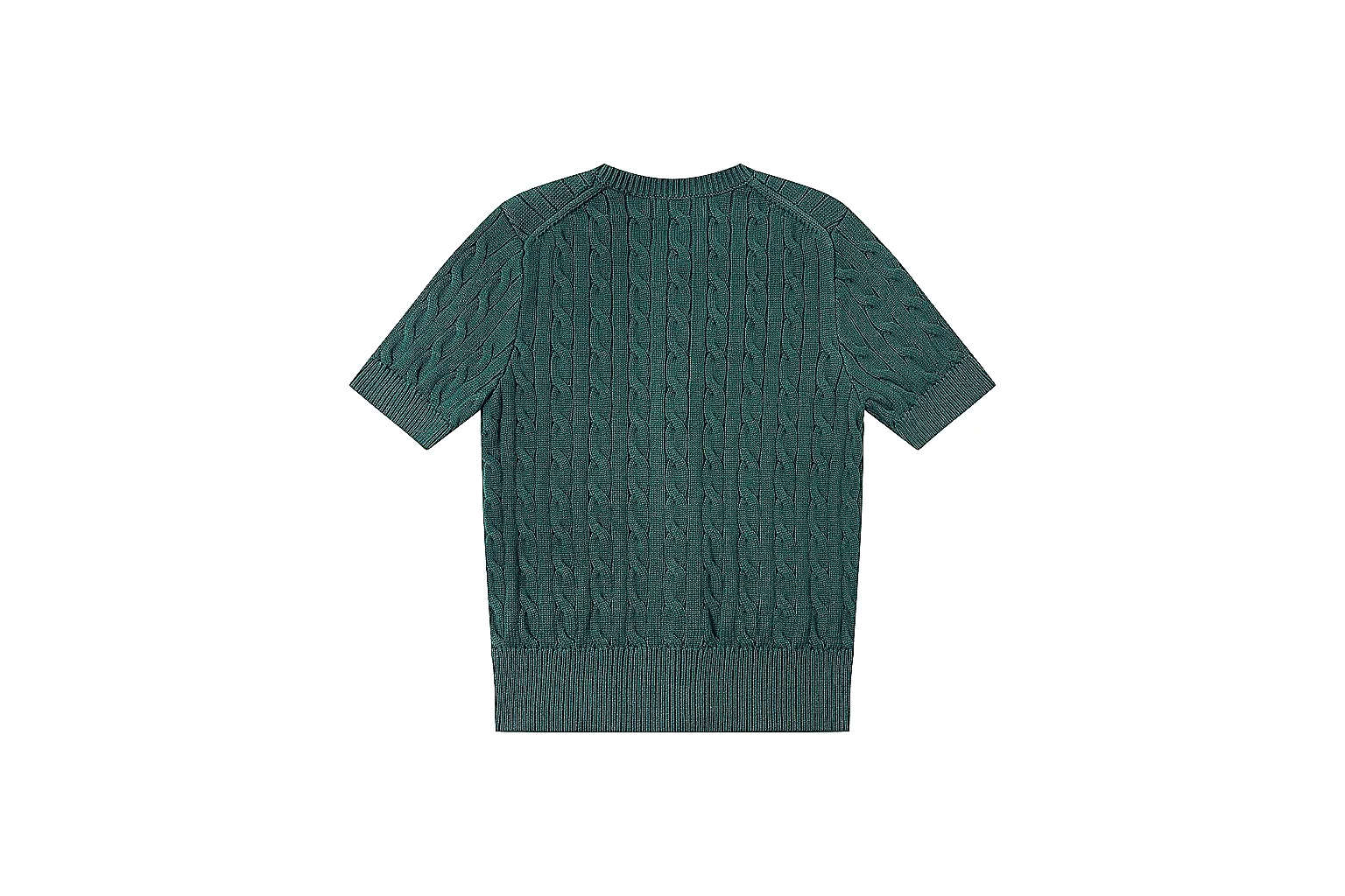 kakosheetbase.com Polo Ralph Lauren Forest Green Cable Knit Cardigan 0970 Forest Green short-sleeve-knit product image thumbnail 2