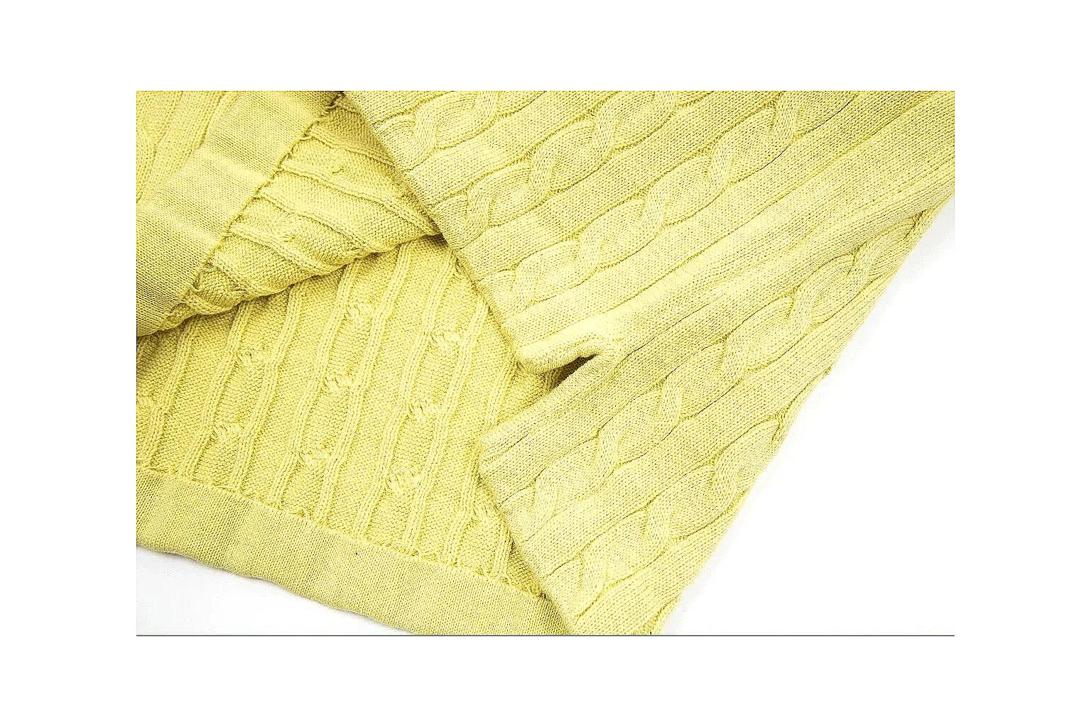 kakosheetbase.com Polo Ralph Lauren Lemon Yellow Cable Knit Polo 0979 Lemon Yellow short-sleeve-knit product image thumbnail 3