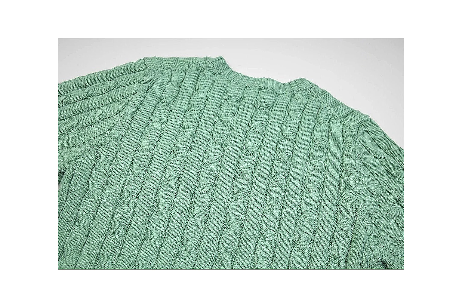 kakosheetbase.com Polo Ralph Lauren Mint Cable Knit Polo 0644 Mint short-sleeve-knit product image thumbnail 5