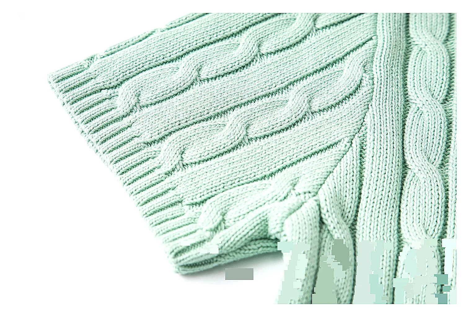kakosheetbase.com Polo Ralph Lauren Mint Cable Knit Polo 0792 Mint short-sleeve-knit product image