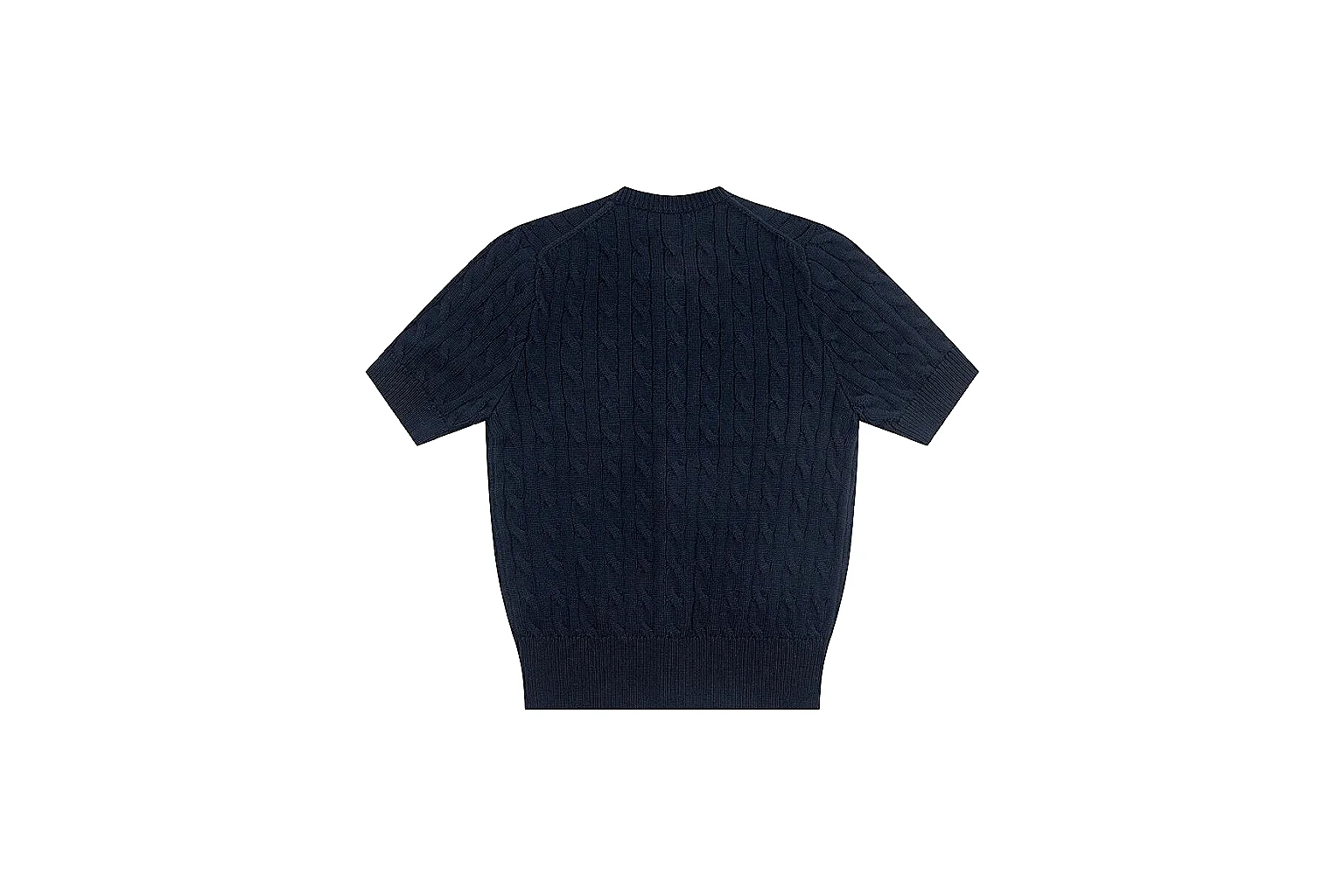 kakosheetbase.com Polo Ralph Lauren Navy Cable Knit Cardigan 0960 Navy short-sleeve-knit product image thumbnail 2