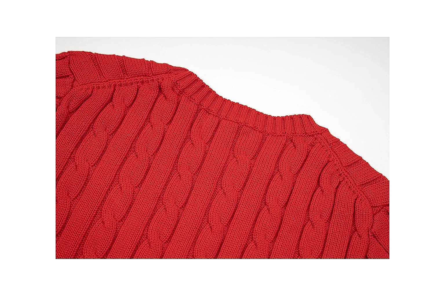 kakosheetbase.com Polo Ralph Lauren Red Cable Knit Polo 0632 Red short-sleeve-knit product image thumbnail 3