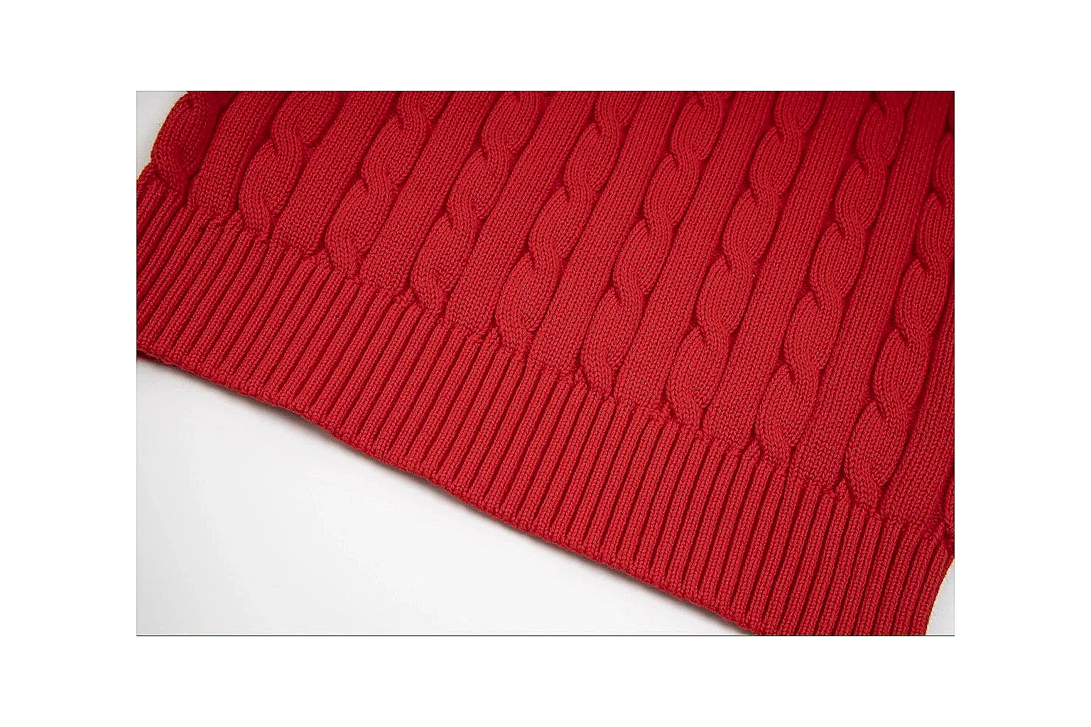 kakosheetbase.com Polo Ralph Lauren Red Cable Knit Polo 0632 Red short-sleeve-knit product image thumbnail 4