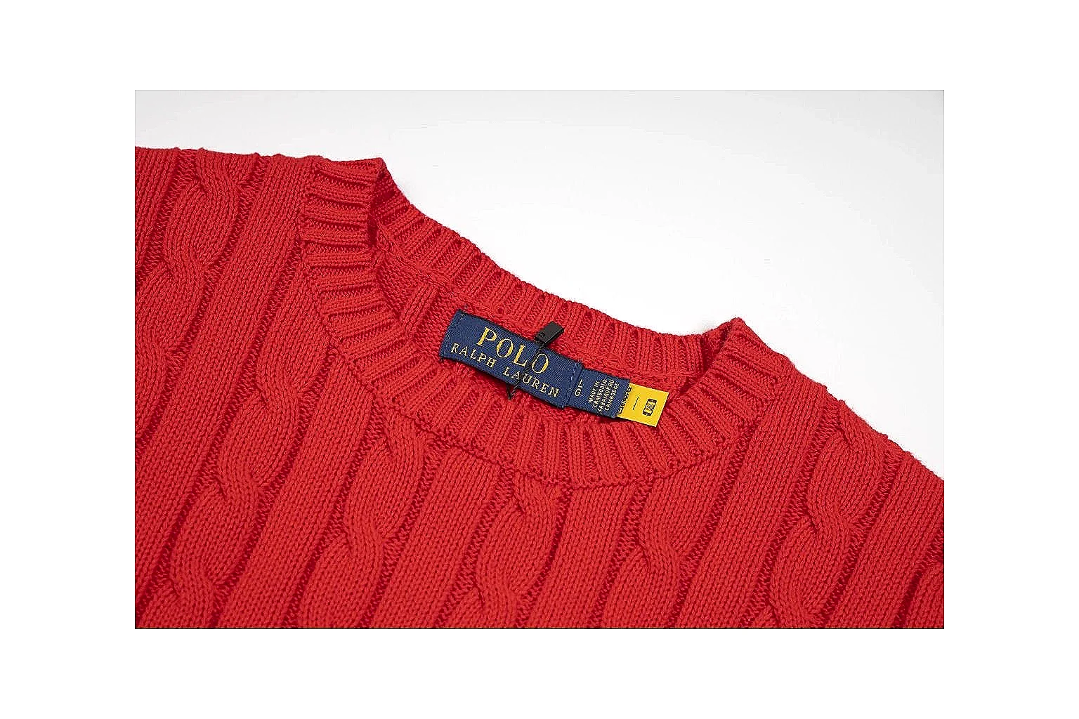 kakosheetbase.com Polo Ralph Lauren Red Cable Knit Polo 0632 Red short-sleeve-knit product image thumbnail 5