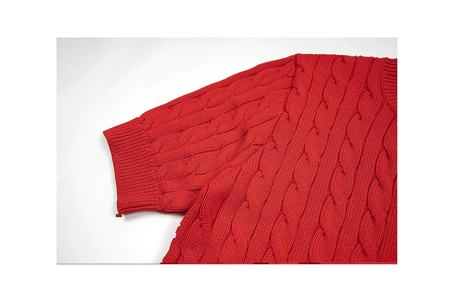 kakosheetbase.com Polo Ralph Lauren Red Button Cable Knit Polo 0923 Red Button short-sleeve-knit product image thumbnail 6